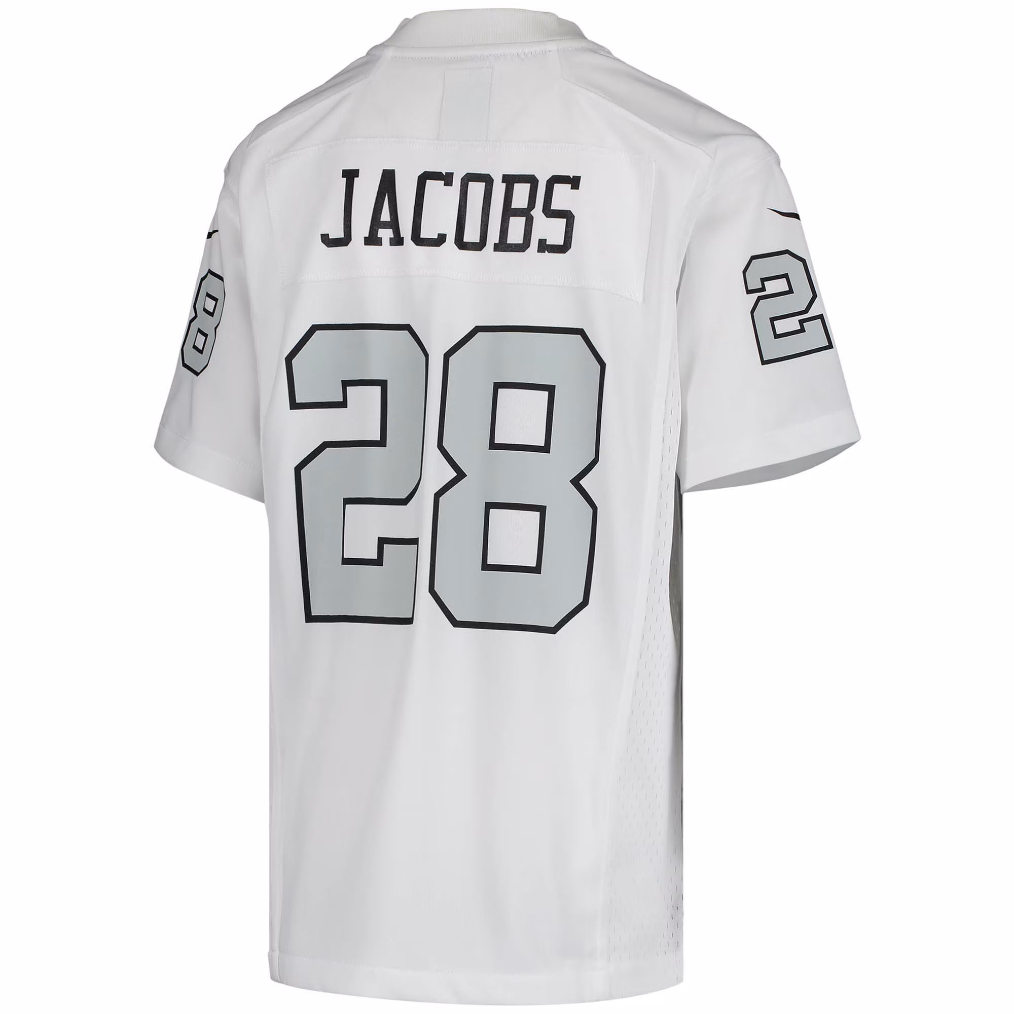 Josh Jacobs Las Vegas Raiders Youth Game Jersey - Black