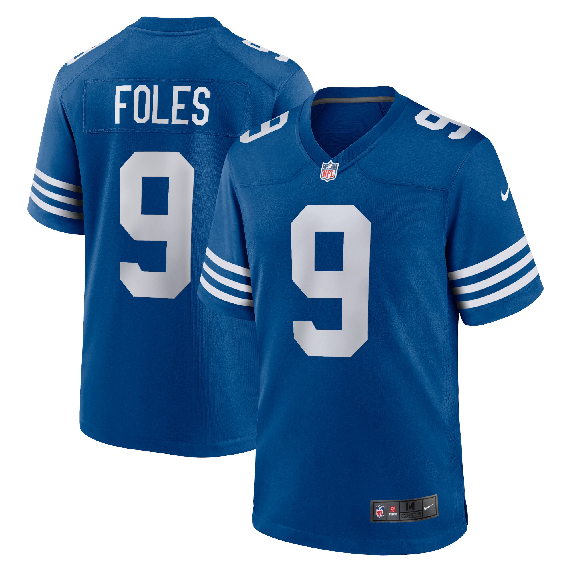Nick Foles Indianapolis Colts  Player Game Jersey - Blue