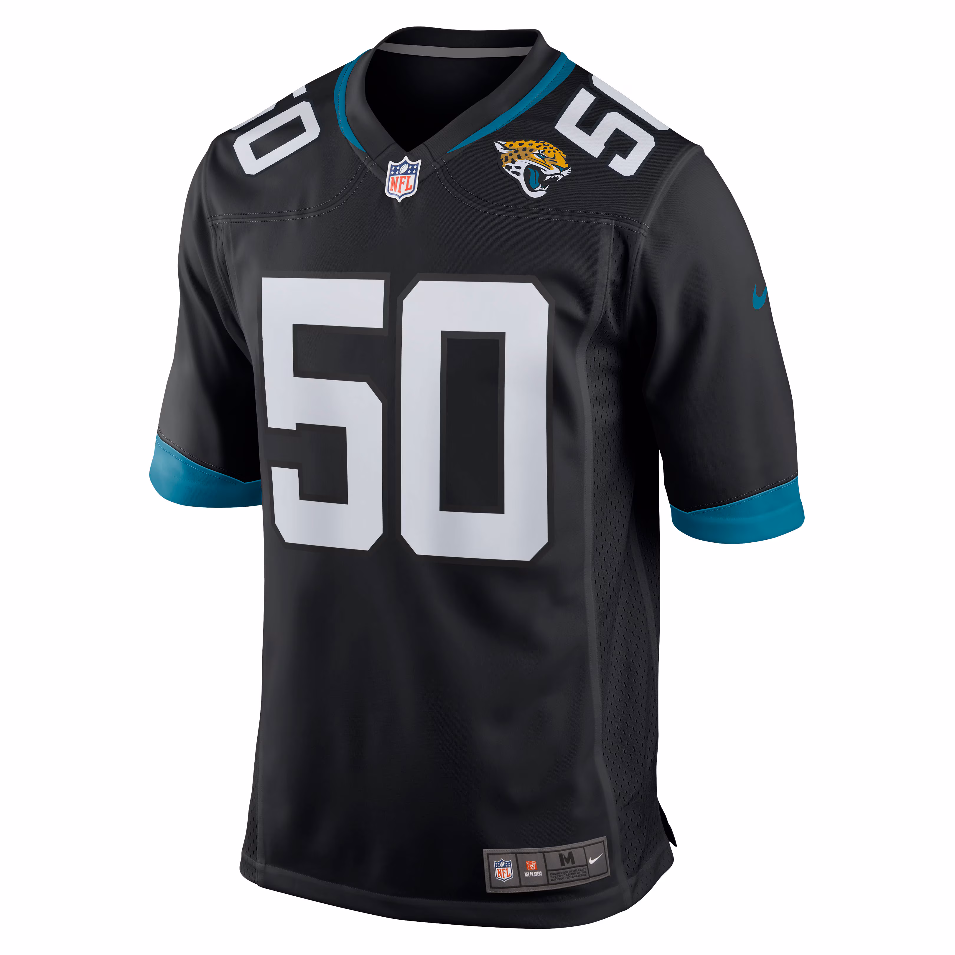 Shaquille Quarterman Jacksonville Jaguars Game Jersey - Teal