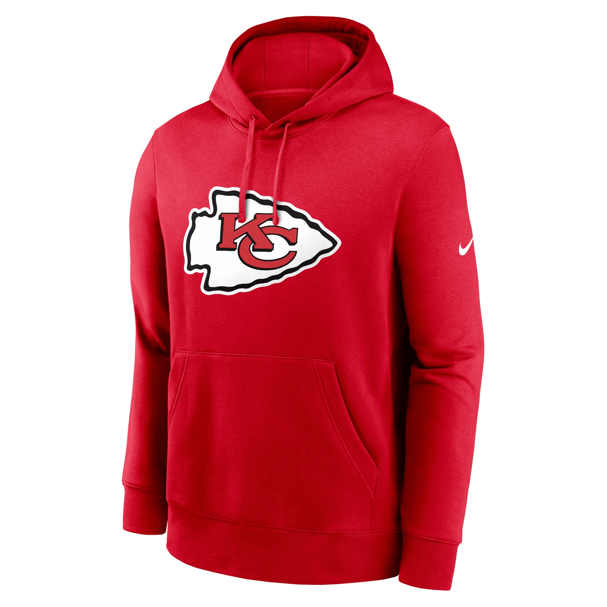 Kansas City Chiefs Club Logo Pullover Hoodie - Anthracite