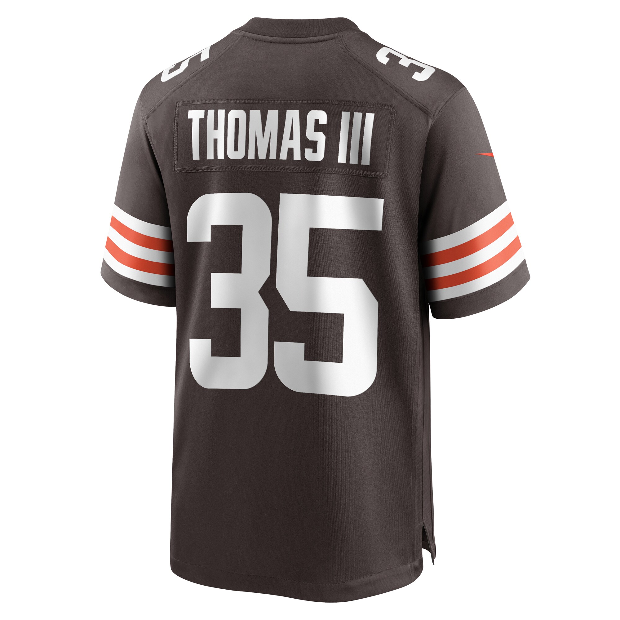 Charlie Thomas Cleveland Browns Team Game Jersey -  Brown
