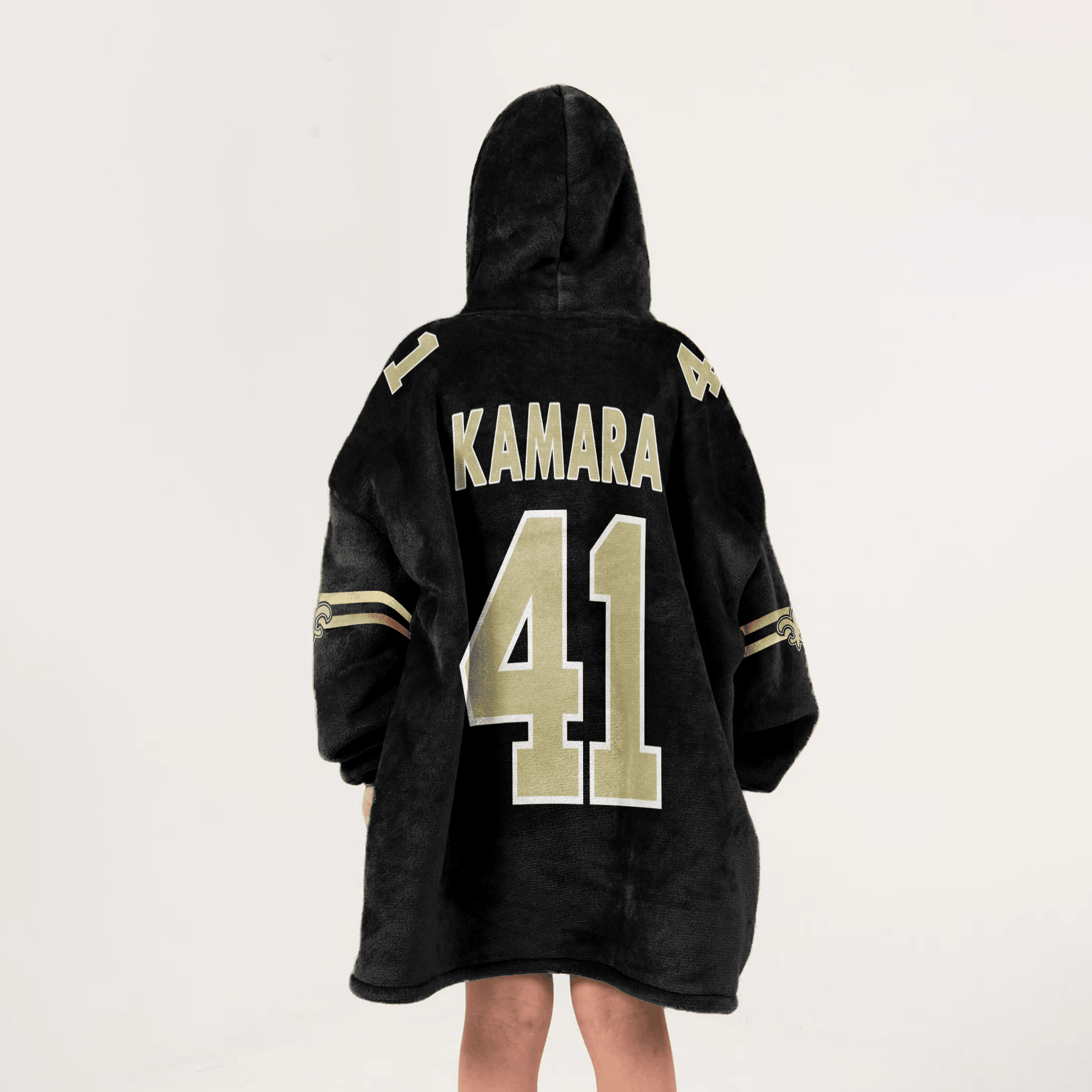 New Orleans Football Unisex Blanket Hoodie