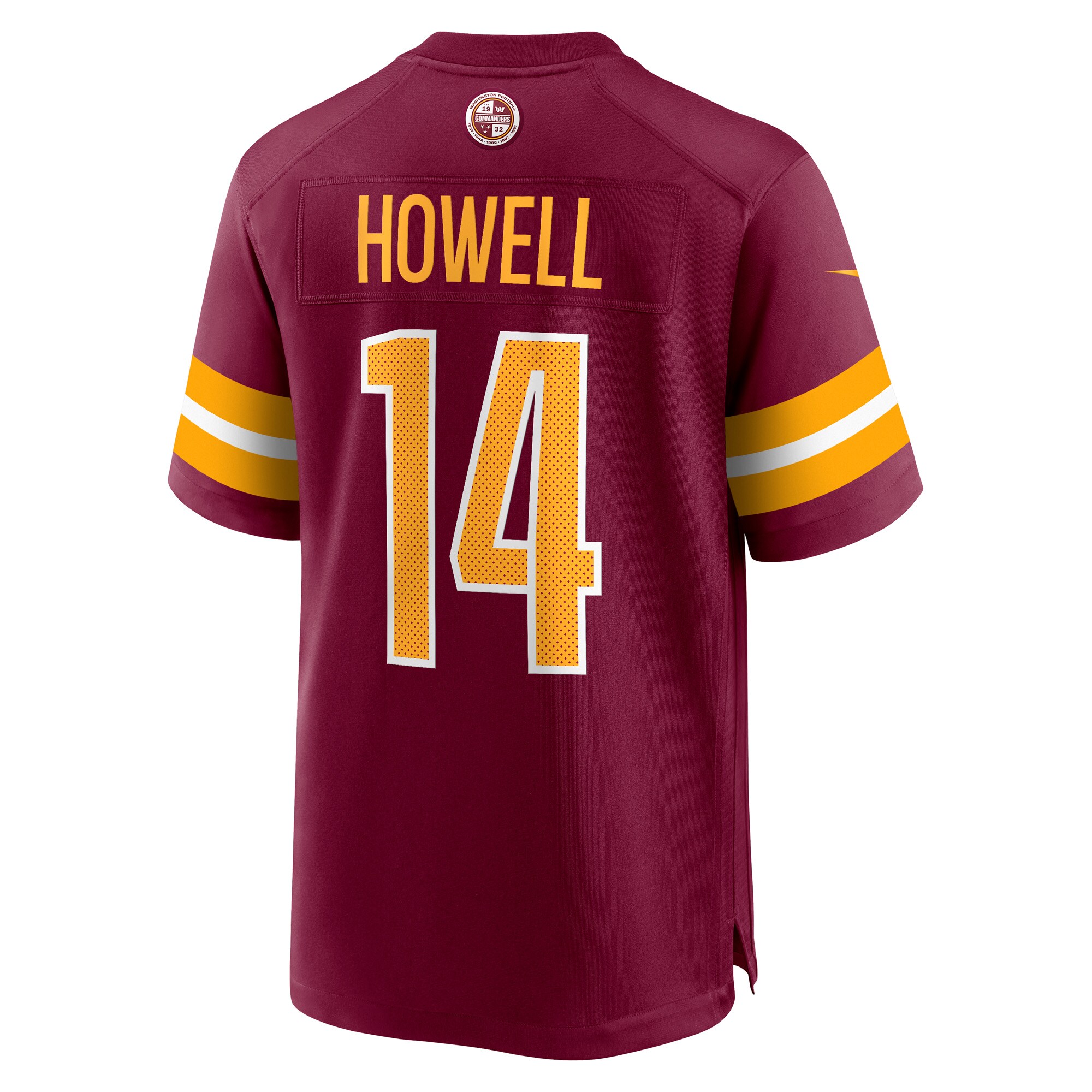 Sam Howell Washington Commanders  Player Game Jersey - Burgundy