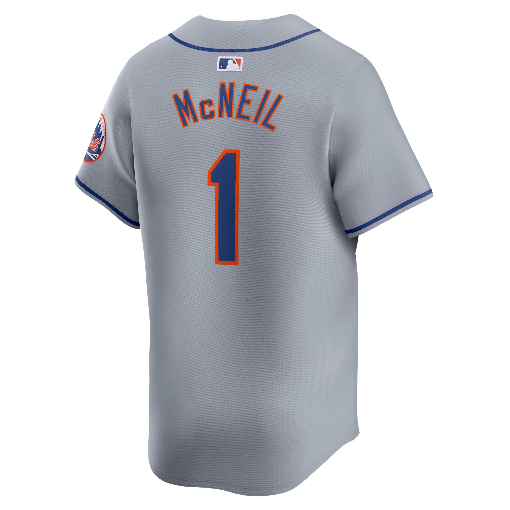 Men's New York Mets Jeff McNeil  Gray Away Limited Player Jersey
