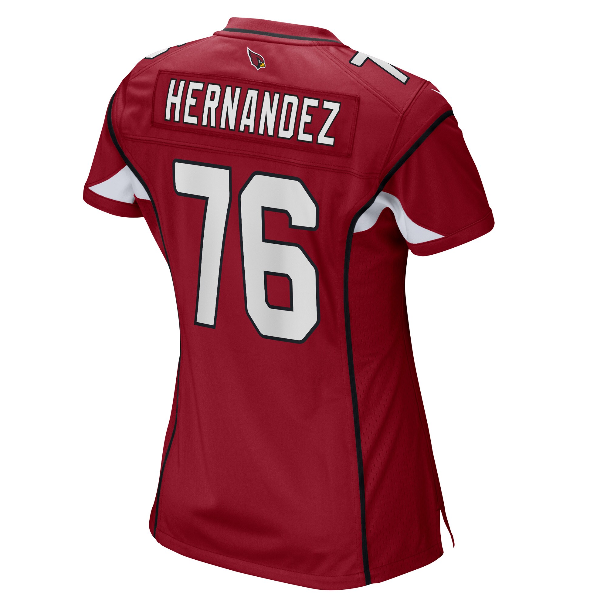 Will Hernandez Arizona Cardinals Women's Game Player Jersey - Cardinal
