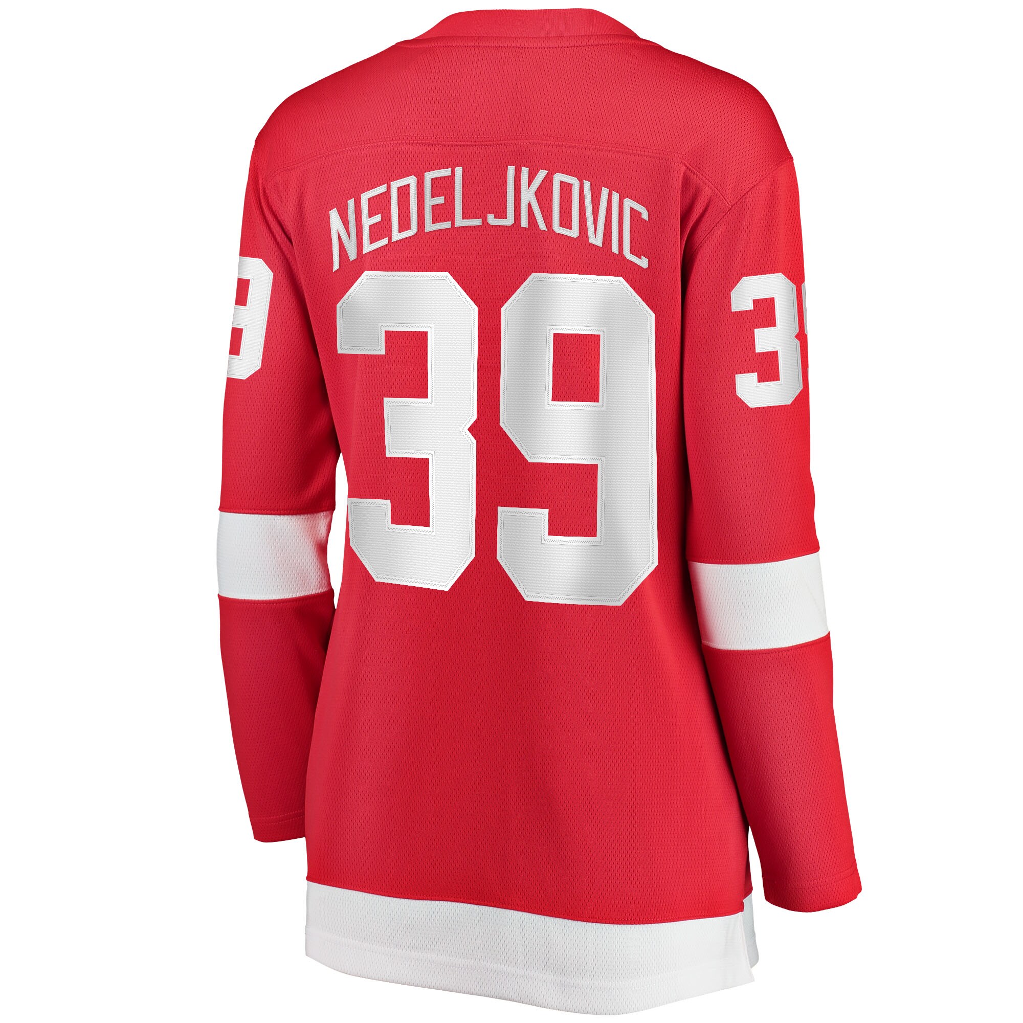 Alex Nedeljkovic Detroit Red Wings Women's Home Breakaway Player Jersey - Red