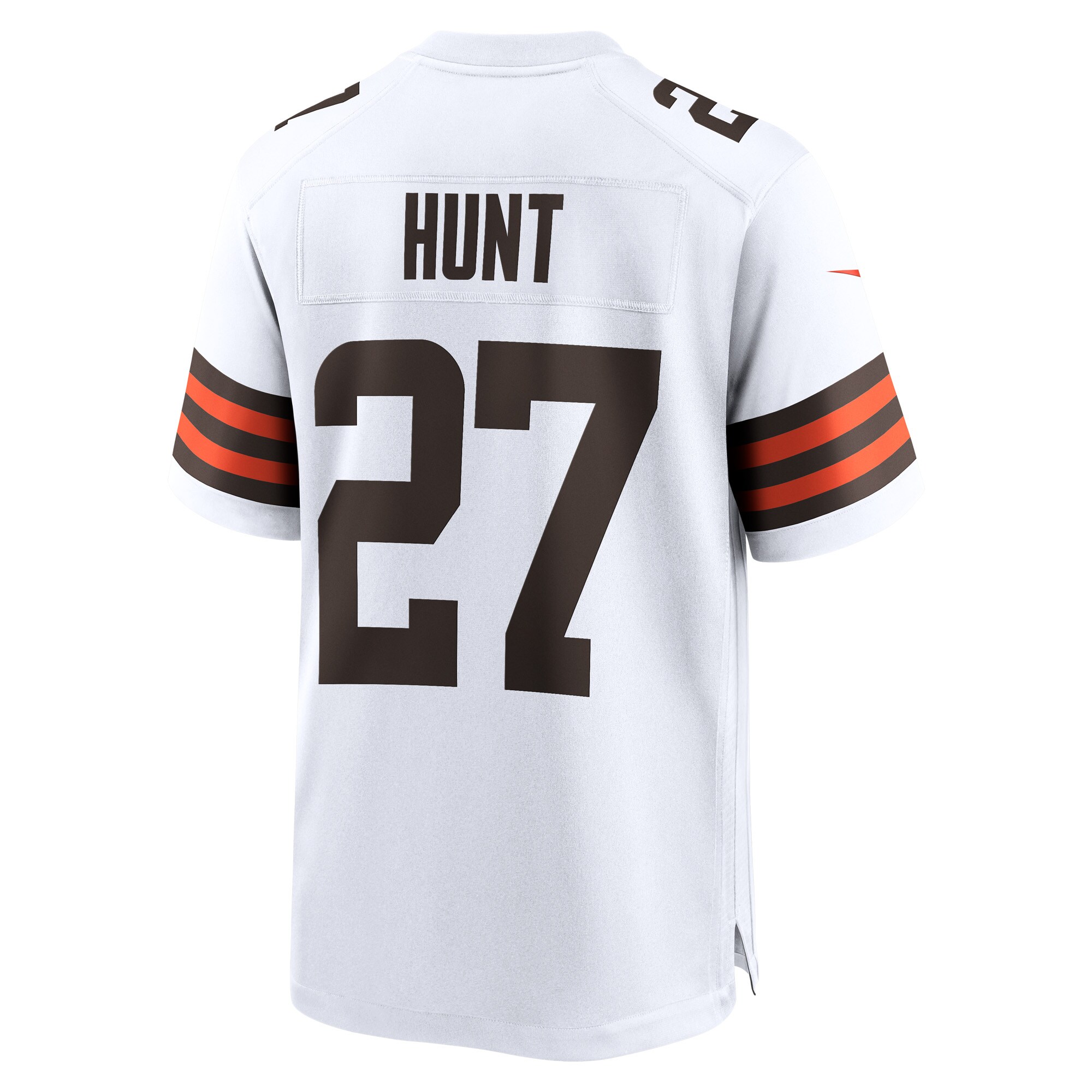 Kareem Hunt Cleveland Browns Game Player Jersey - White