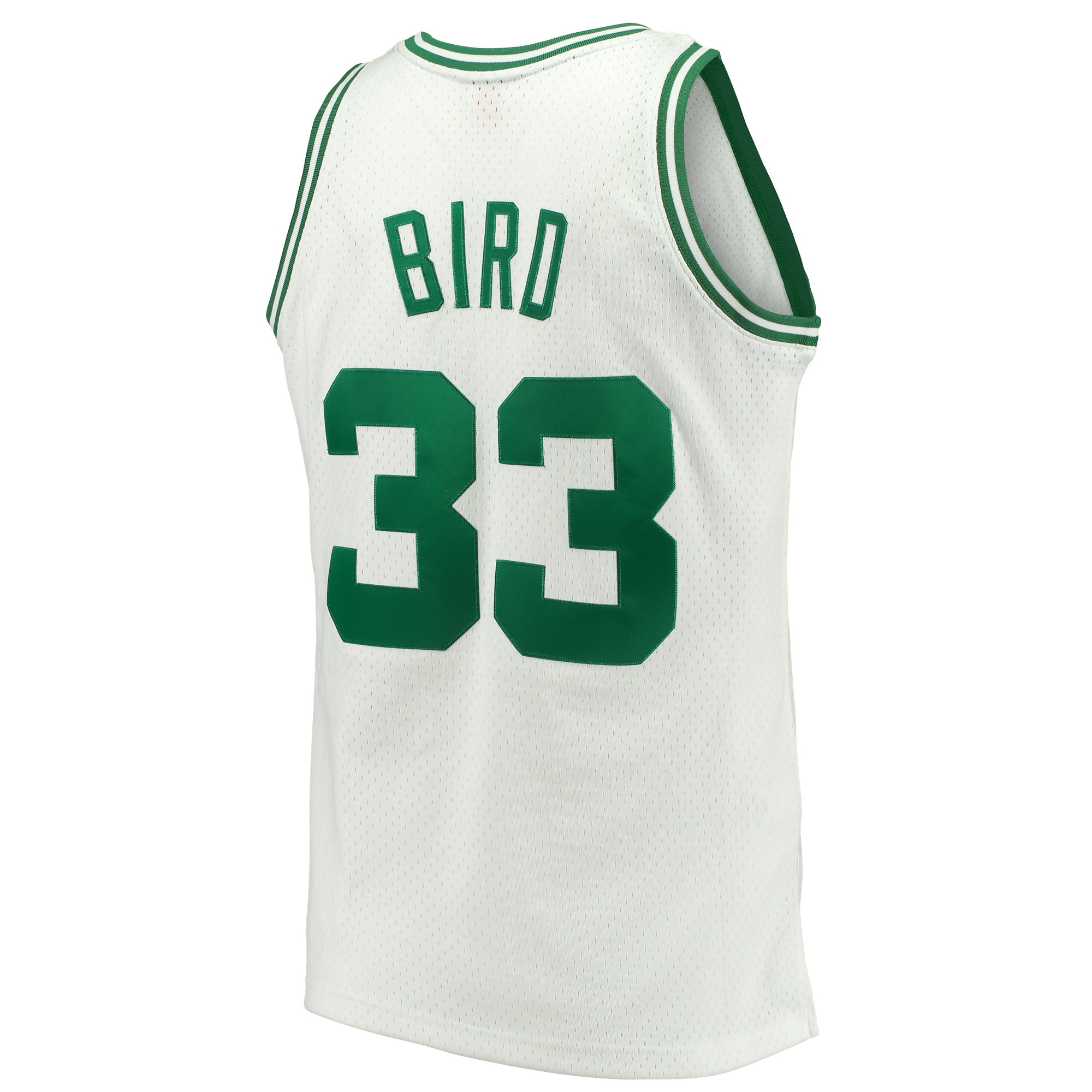 Larry Bird Boston Celtics Mitchell & Ness 1985/86 Hardwood Classics Swingman Jersey - White