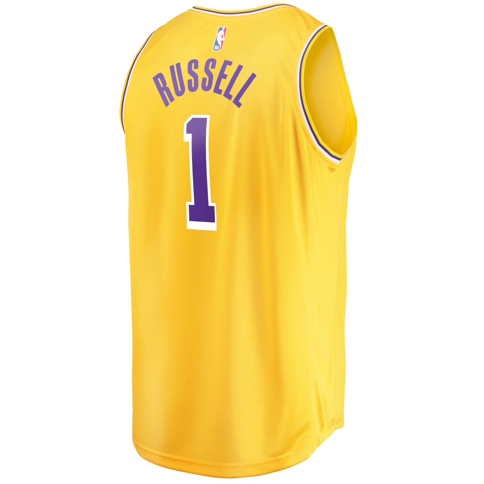 D'Angelo Russell Los Angeles Lakers  Fast Break Player Jersey - Icon Edition - Gold