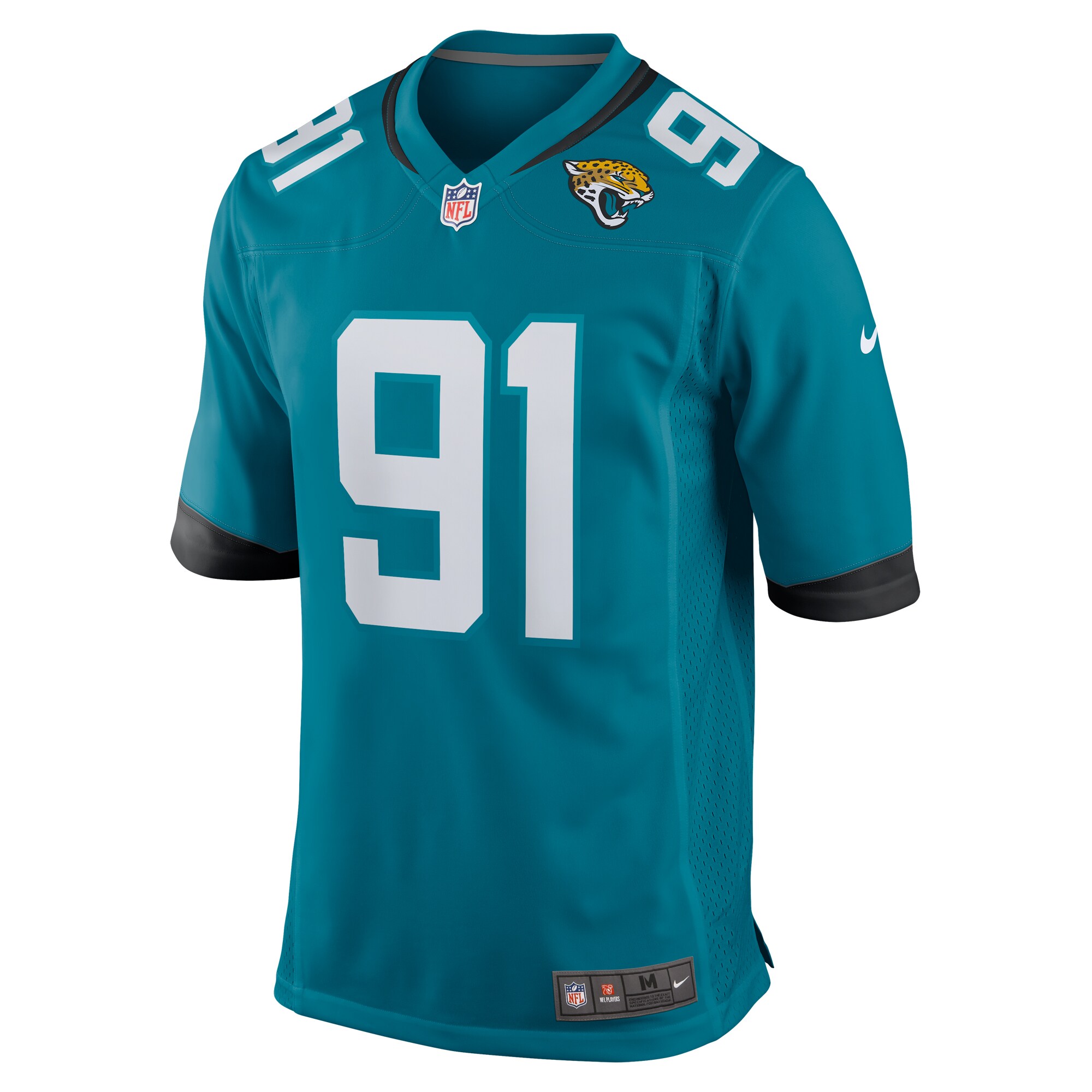 Arik Armstead Jacksonville Jaguars Team Game Jersey -  Teal