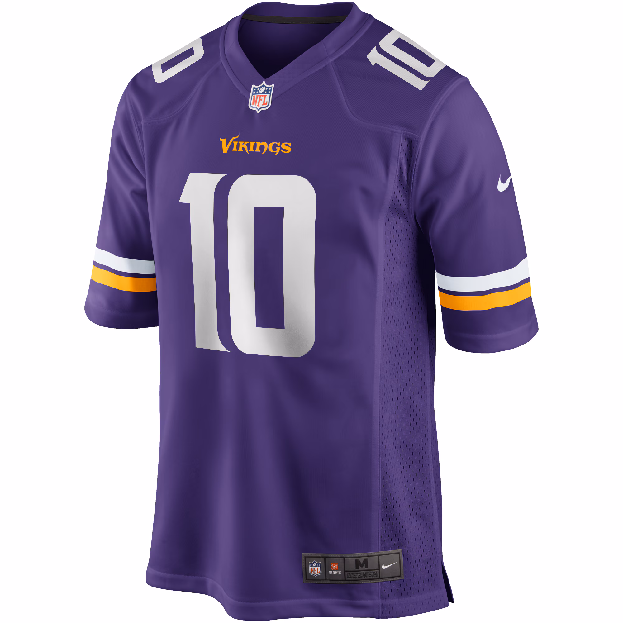 Fran Tarkenton Minnesota Vikings Game Retired Player Jersey - Purple