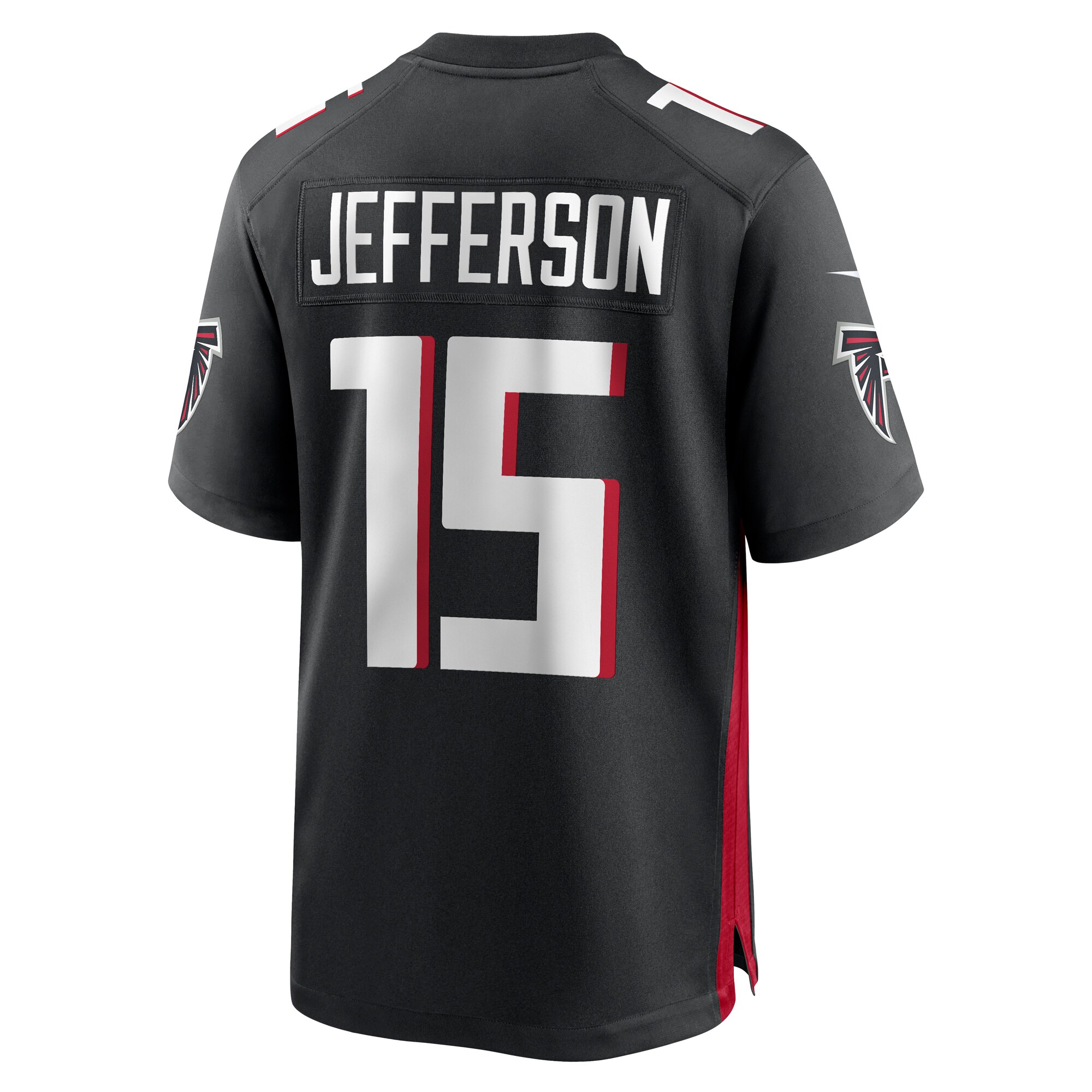 Van Jefferson Atlanta Falcons  Game Jersey -  Black