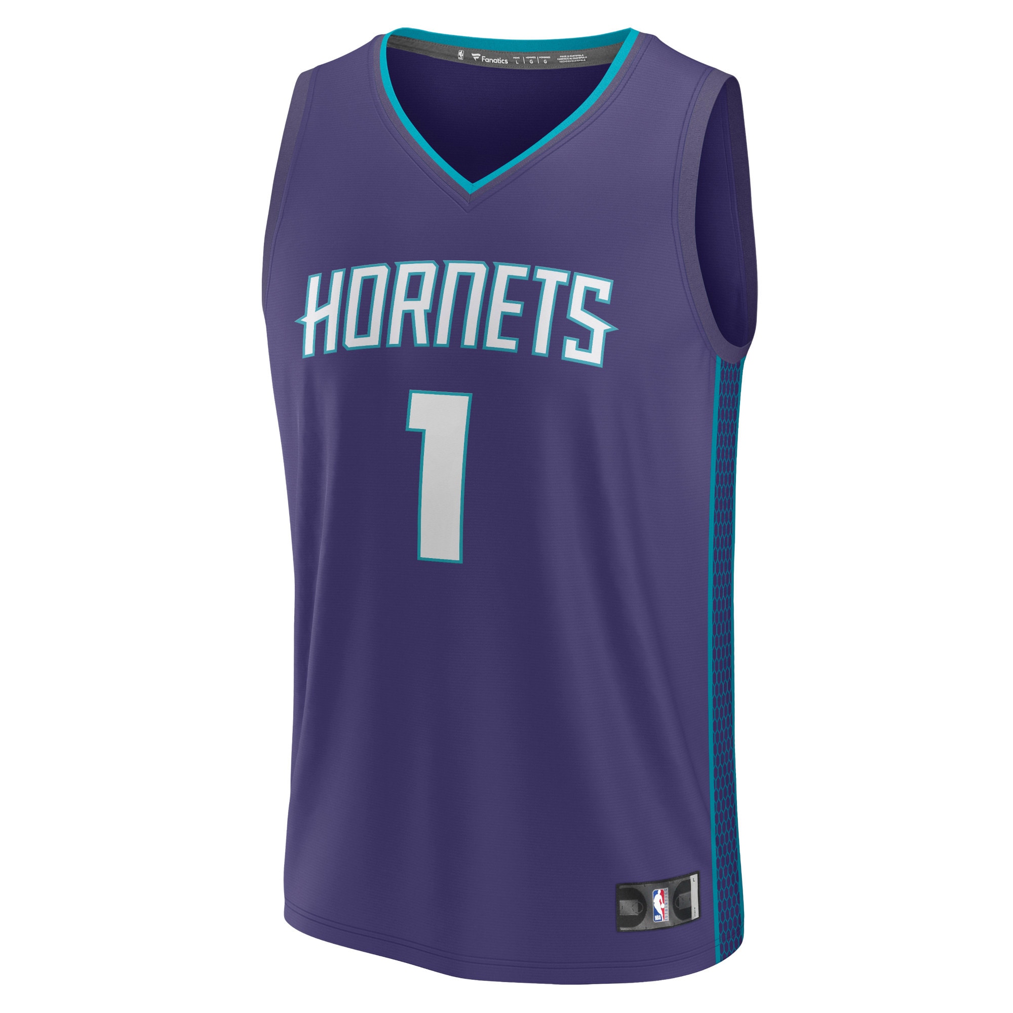 LaMelo Ball Charlotte Hornets  Fast Break Replica Player Jersey - Statement Edition - Purple