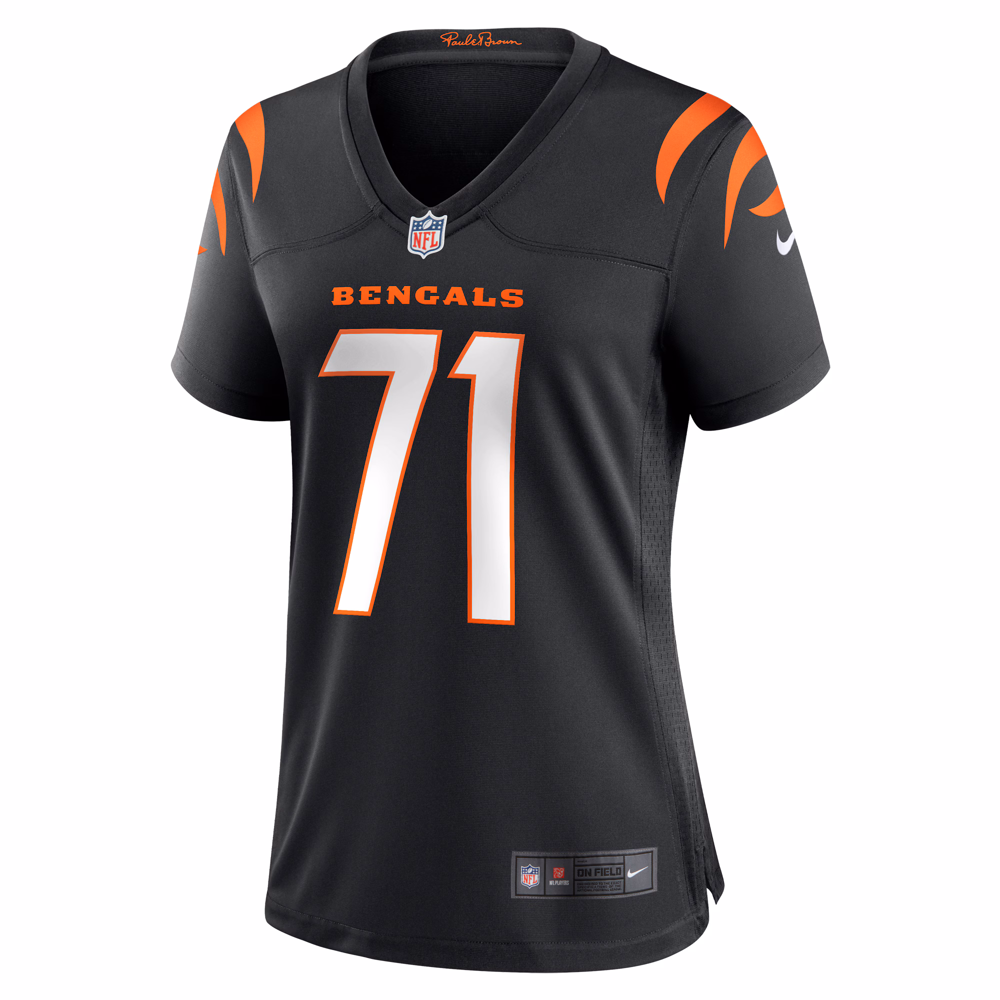 Amarius Mims Cincinnati Bengals Women's Game Jersey -  Black