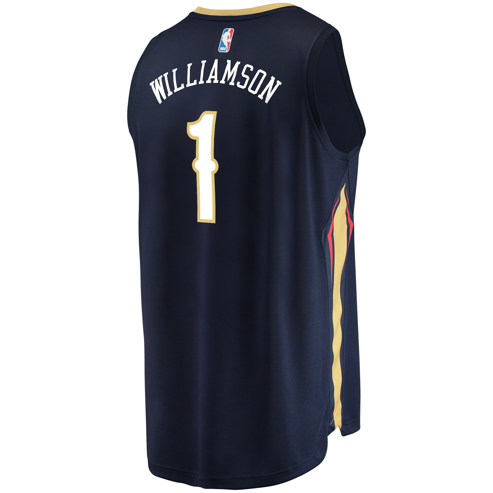 Zion Williamson New Orleans Pelicans  Youth Replica Fast Break Jersey Navy - Icon Edition