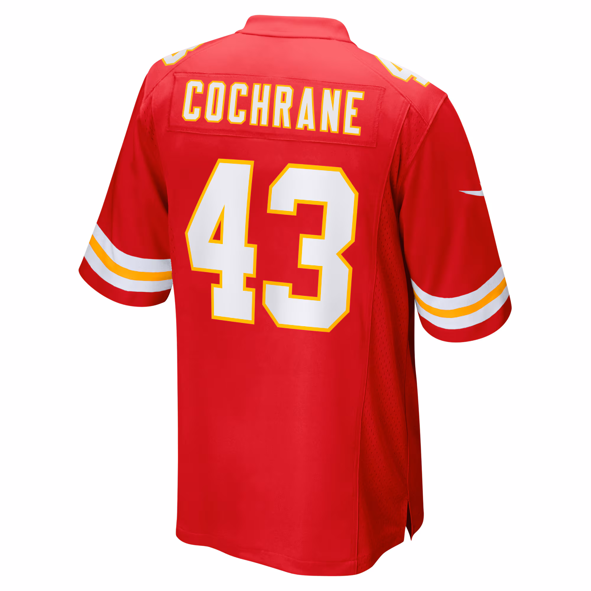 Jack Cochrane Kansas City Chiefs Game Player Jersey - Red
