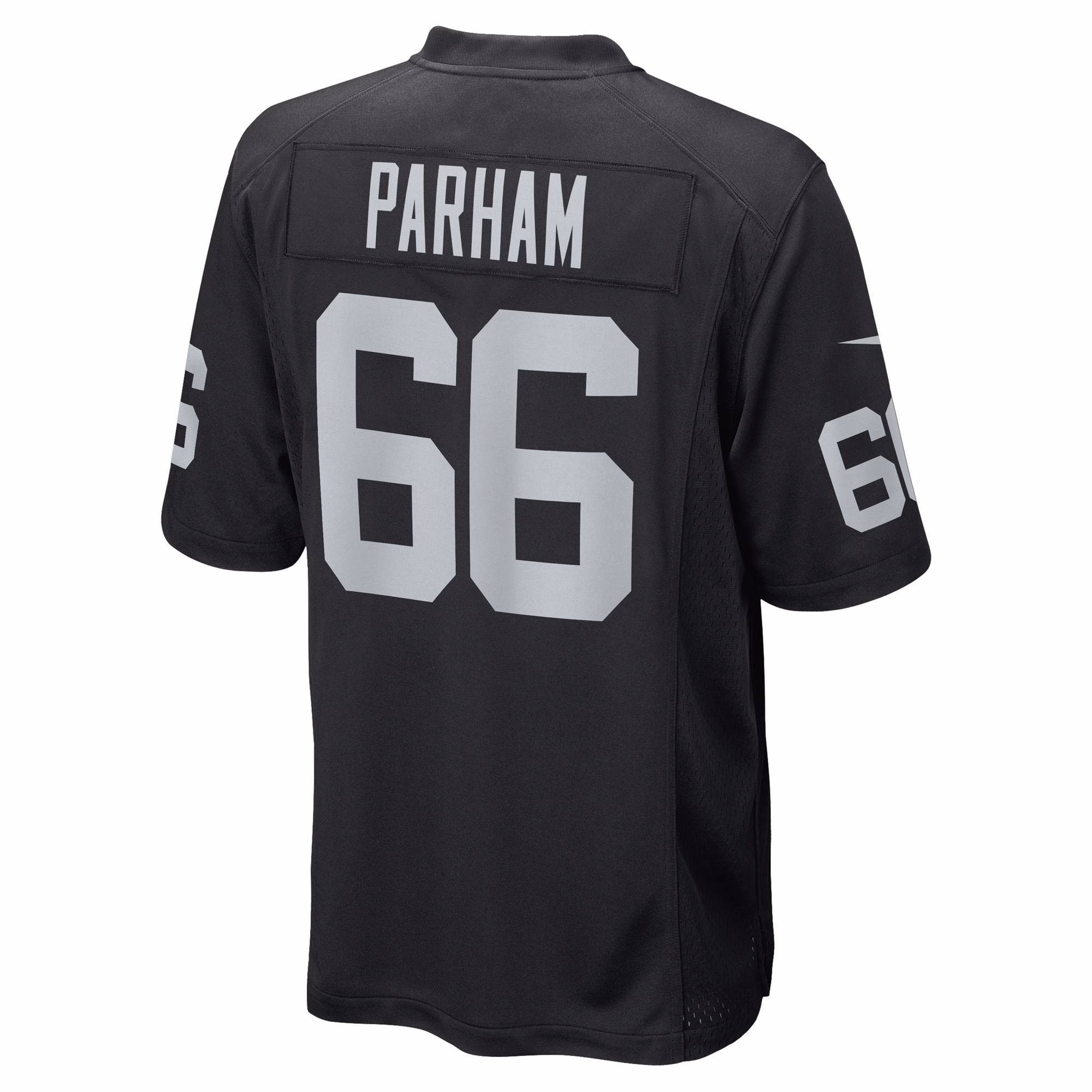 Dylan Parham Las Vegas Raiders Game Player Jersey - Black