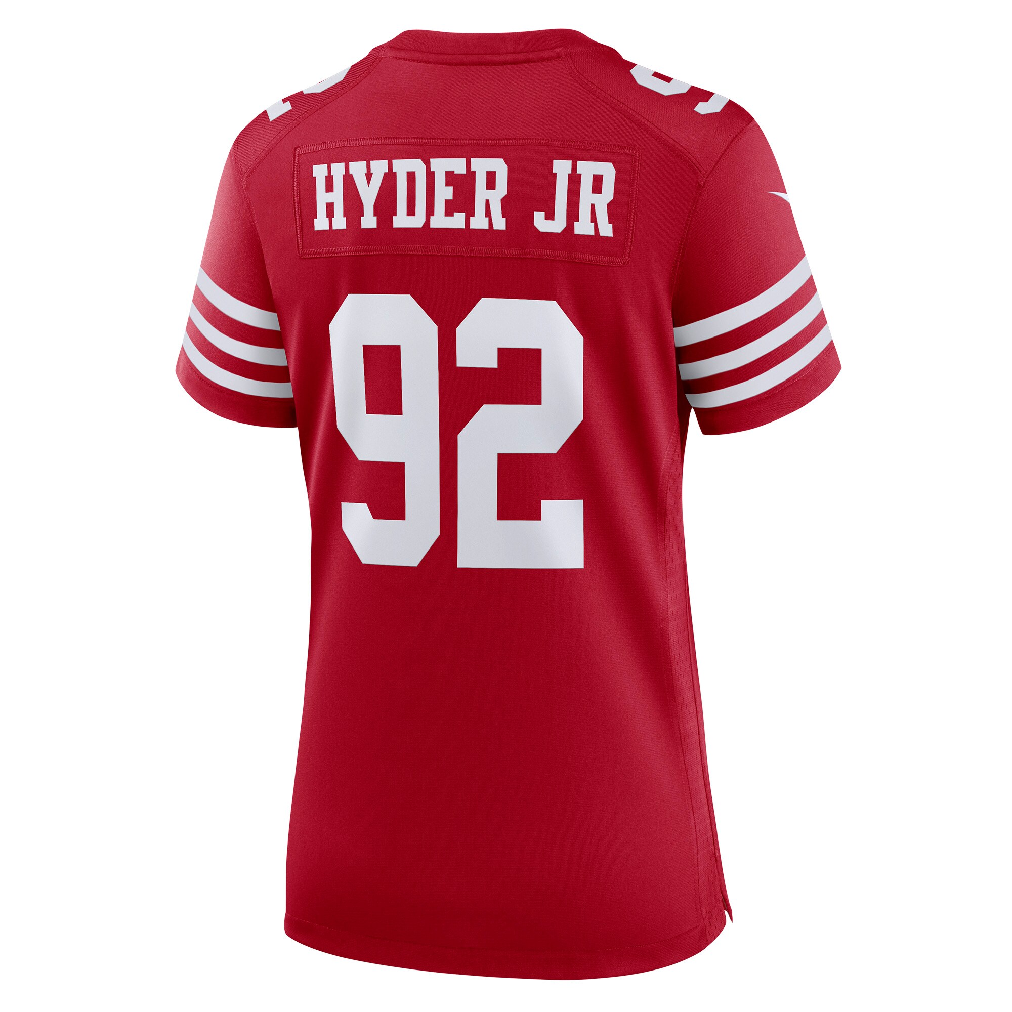 Kerry Hyder Jr. San Francisco 49ers  Women's Game Player Jersey - Scarlet