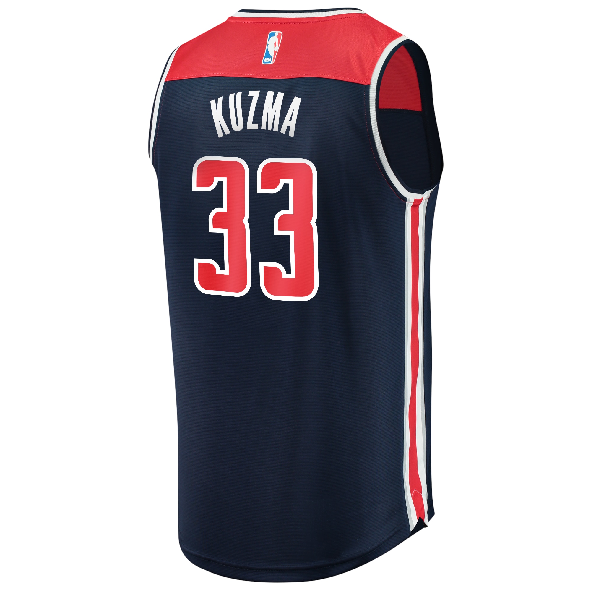 Kyle Kuzma Washington Wizards  Fast Break Replica Player Jersey - Statement Edition - Navy