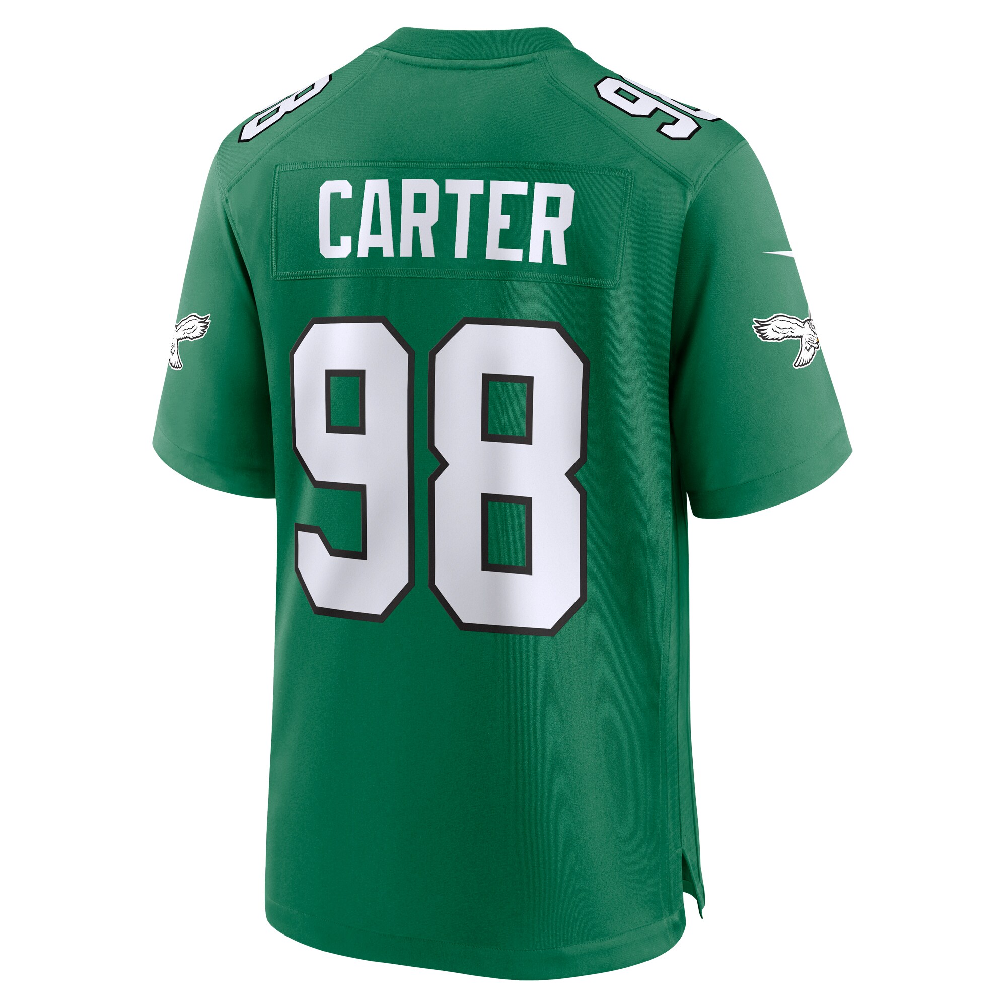 Jalen Carter Philadelphia Eagles Alternate Game Jersey - Kelly Green