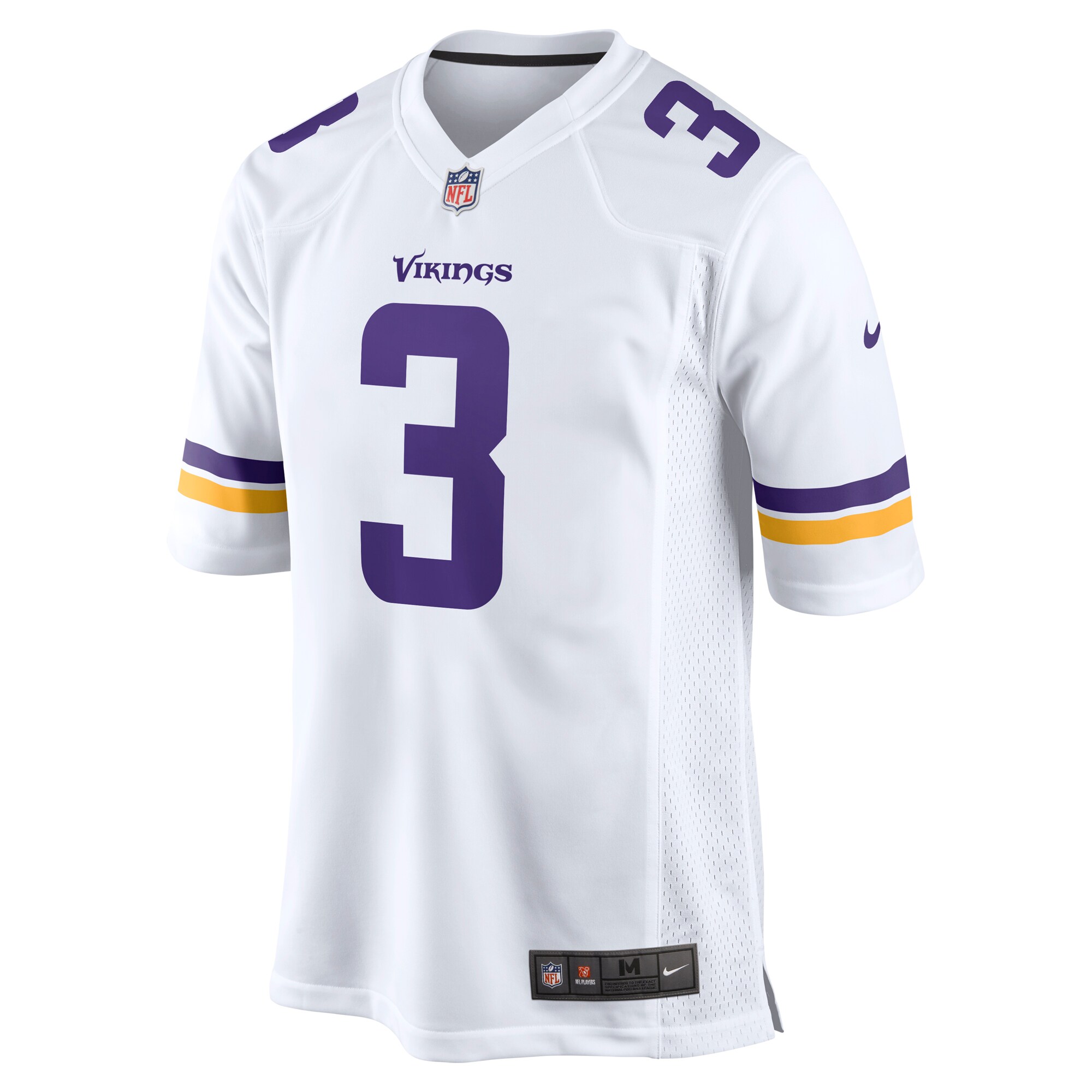 Addison Minnesota Vikings Away Game Jersey - White