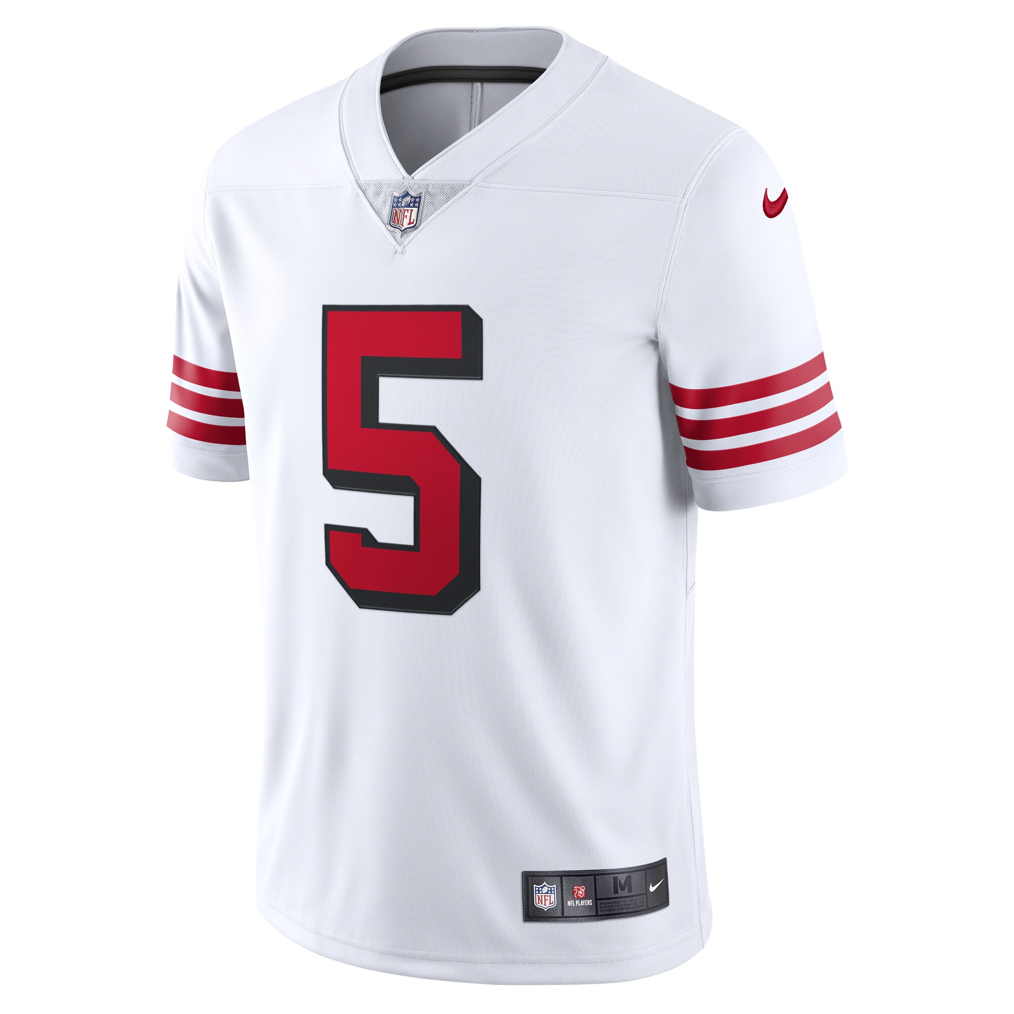 Trey Lance San Francisco 49ers  Alternate 2 Vapor Limited Jersey - White