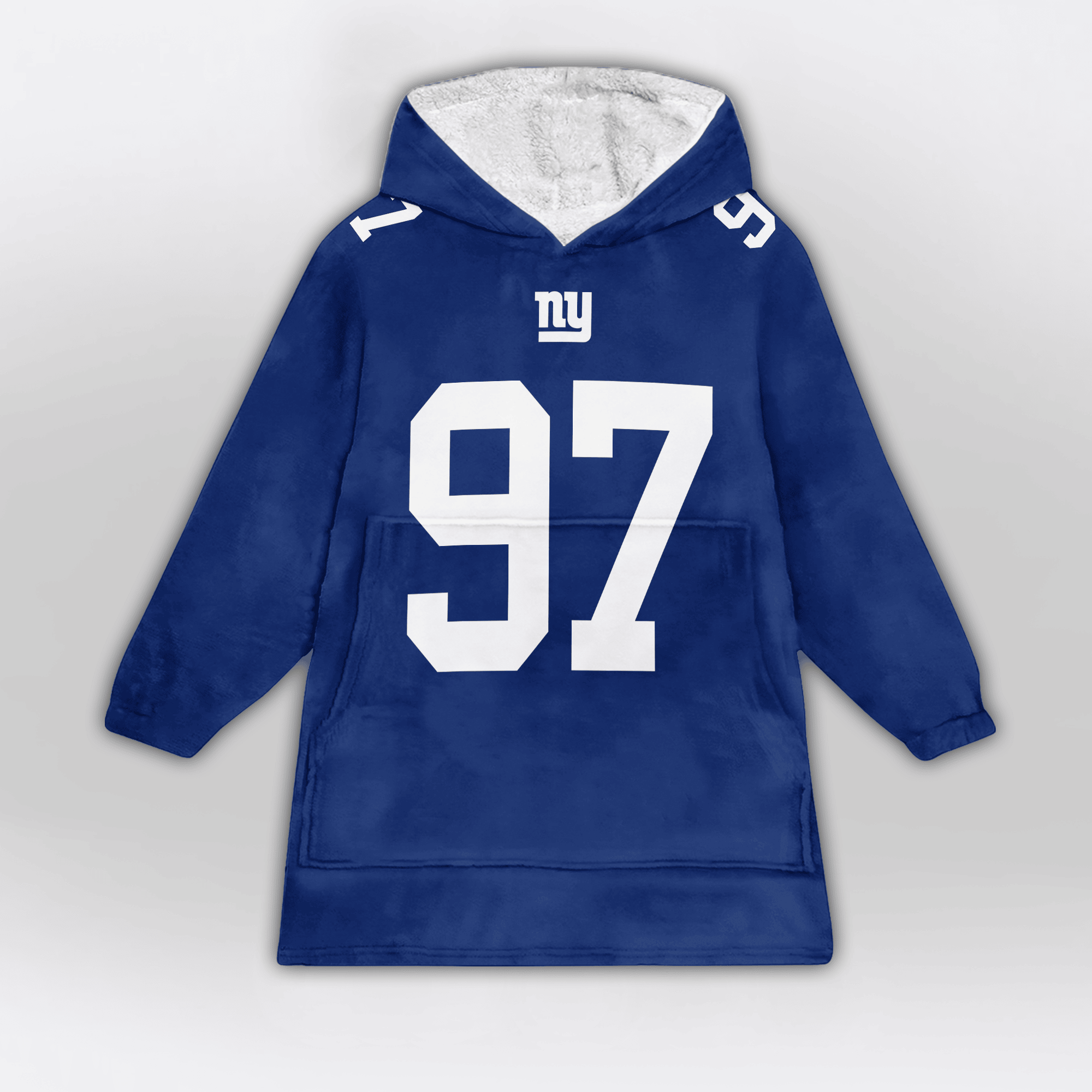 Adult D.L 97 New York G Football Unisex Blanket Hoodie