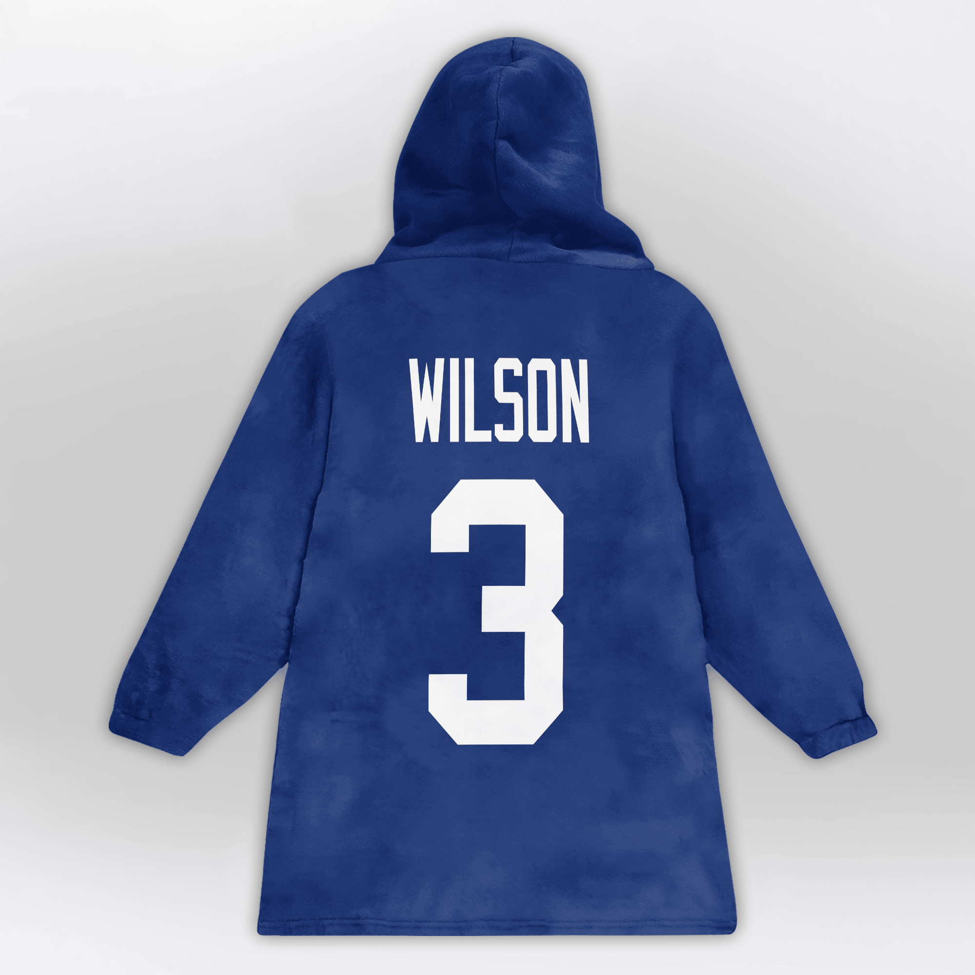 Adult R.W 3 Captain New York G Football Unisex Blanket Hoodie