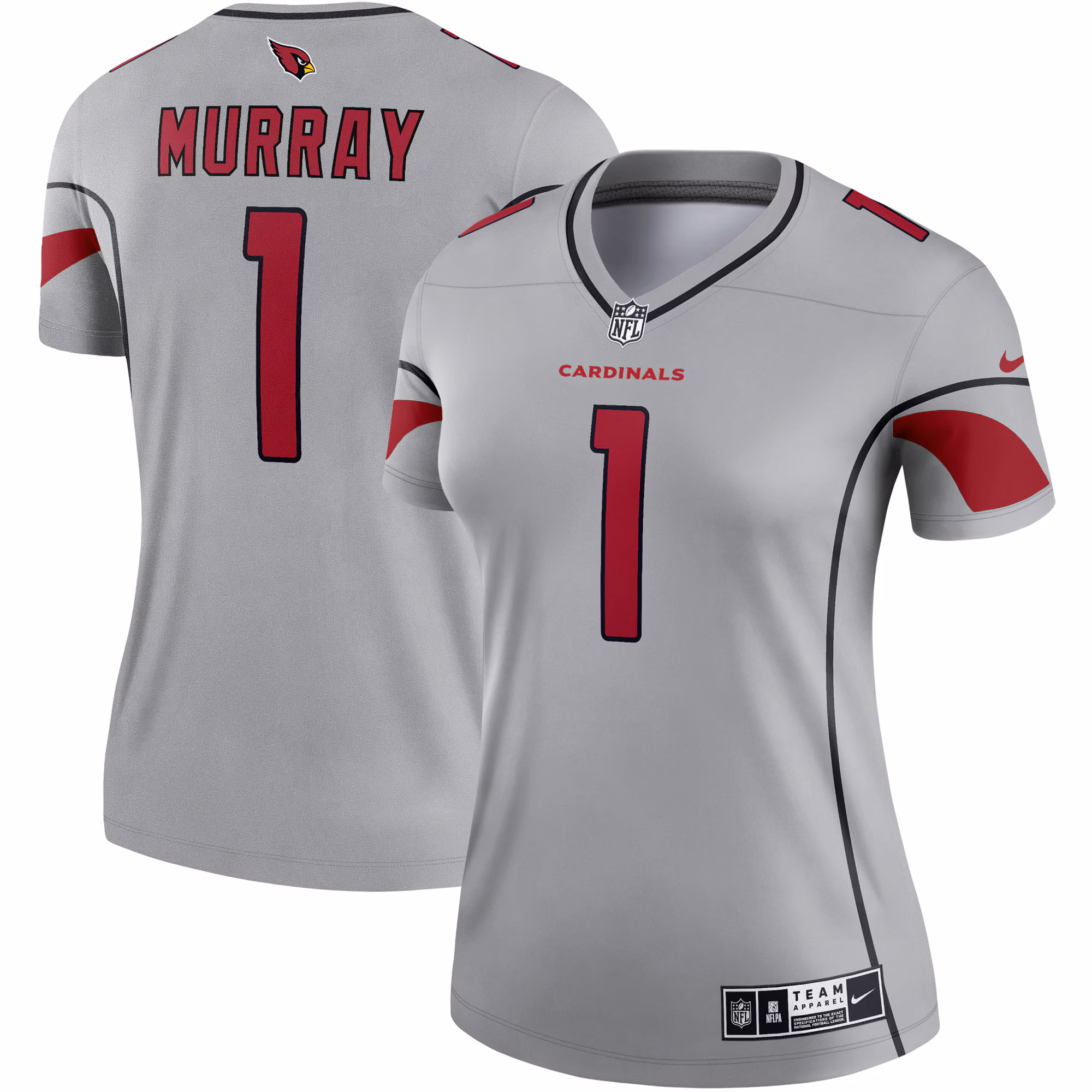 Kyler Murray Arizona Cardinals Women's Inverted Legend Jersey - Gray