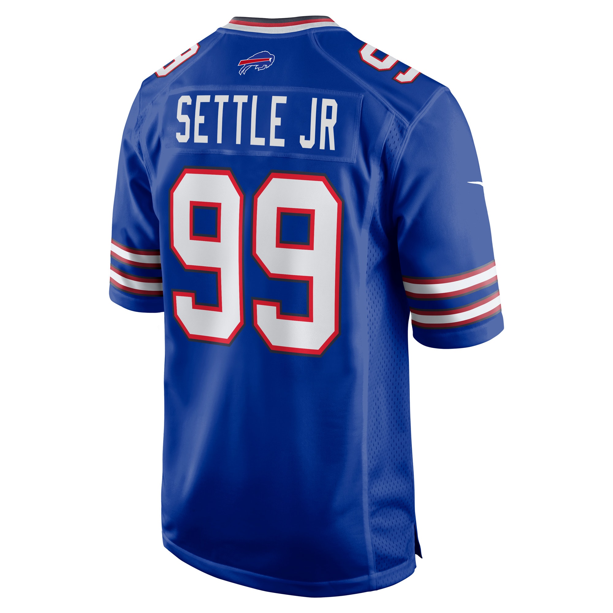 Tim Settle Buffalo Bills Game Jersey - Royal