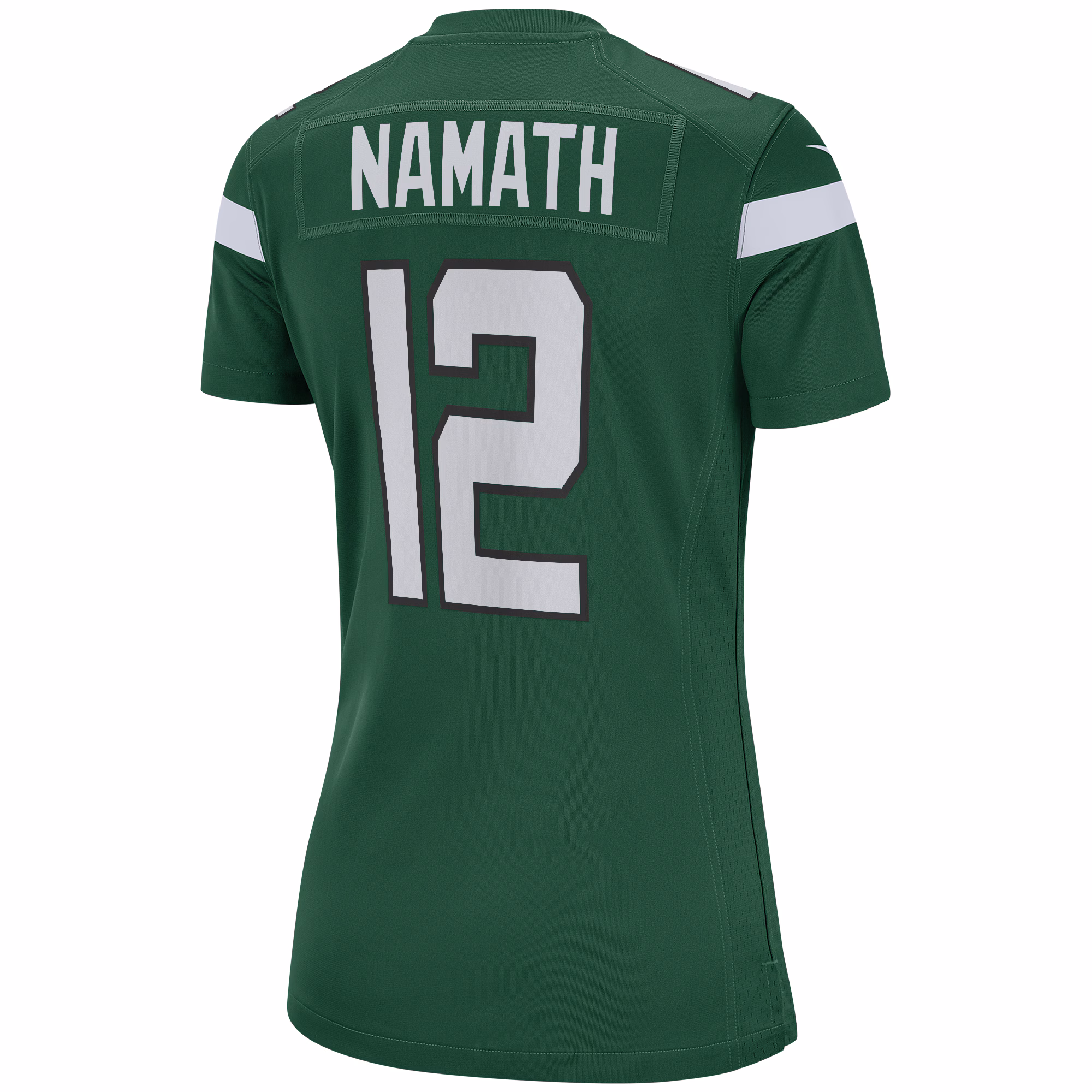 Joe Namath New York Jets Women's Game Retired Player Jersey - Gotham Green