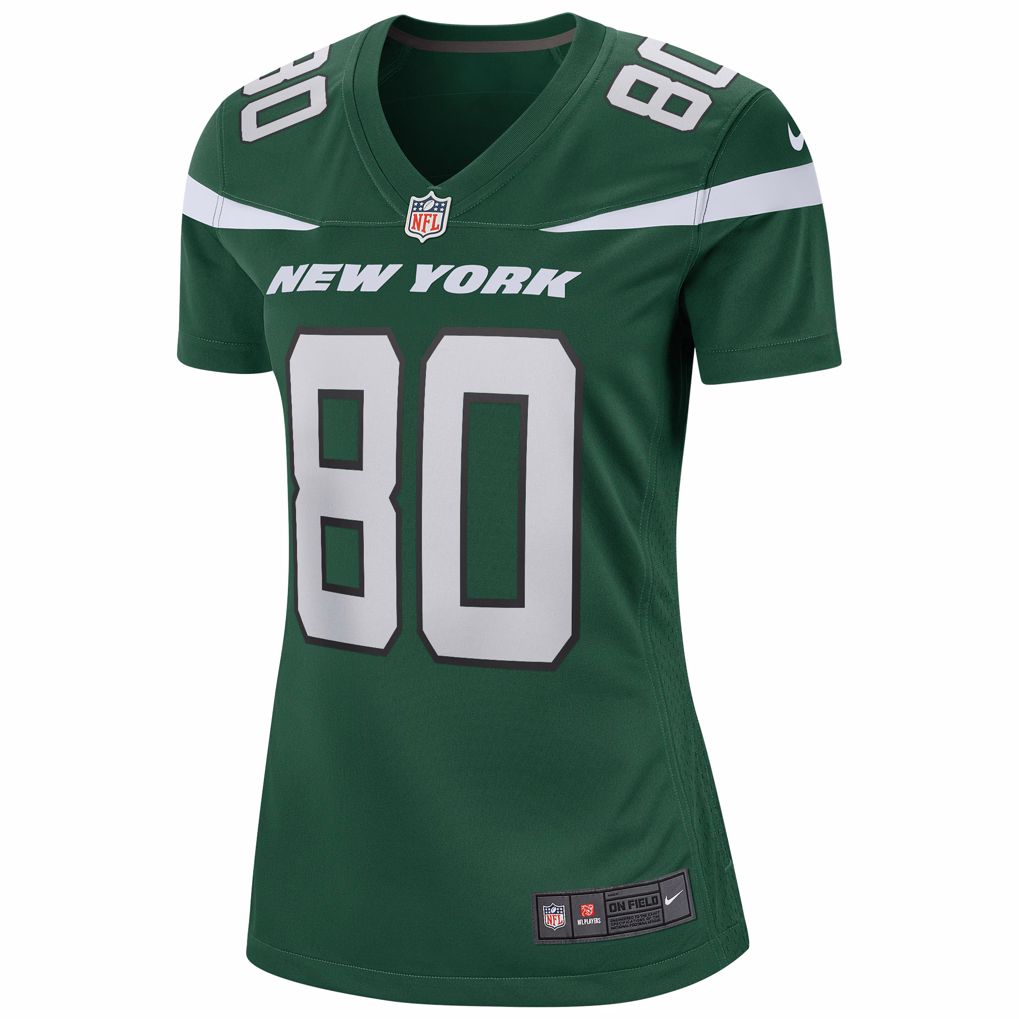 Wayne Chrebet New York Jets Women's Game Retired Player Jersey - Gotham Green