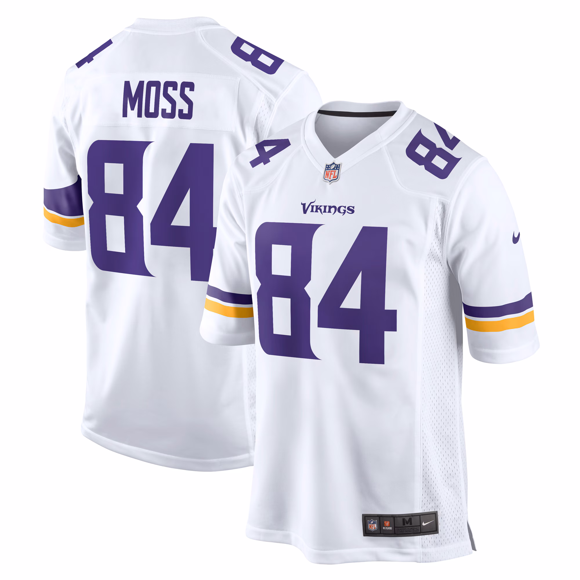 Randy Moss Minnesota Vikings Retired Player Game Jersey - White