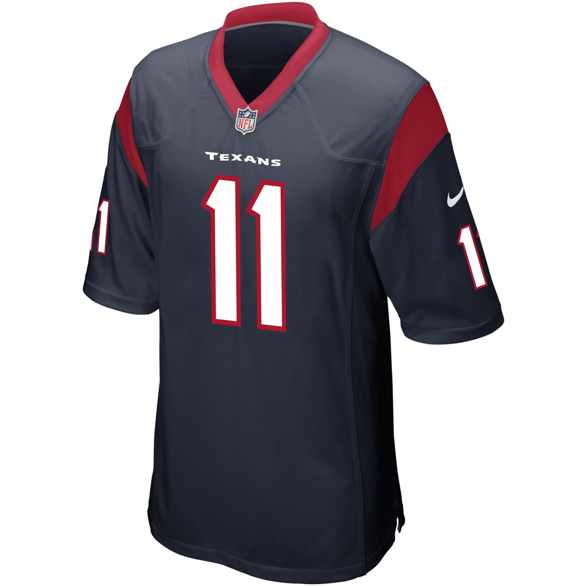 Jaelen Strong Houston Texans  Game Jersey - Navy