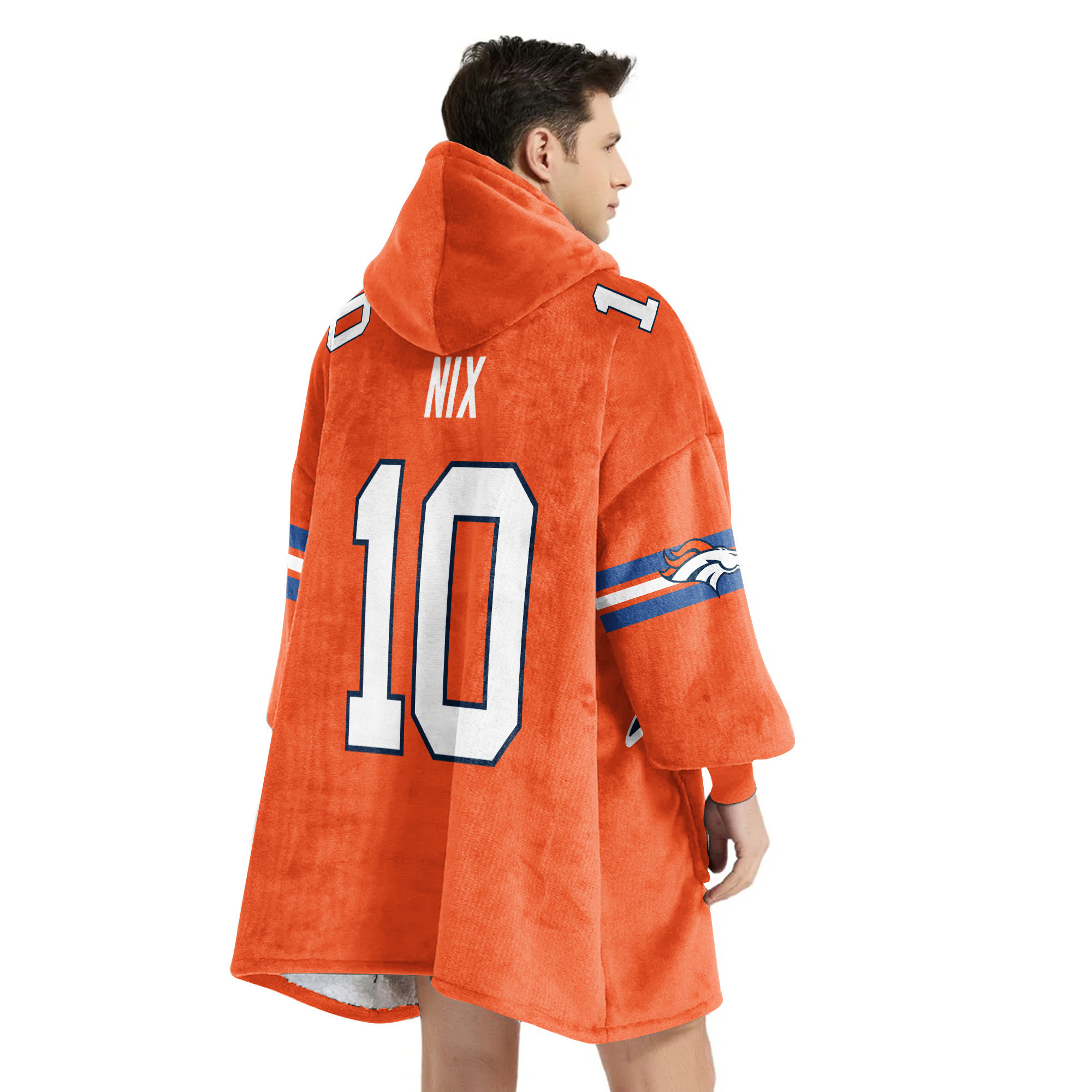 Adult B.N 10 Denver Football Unisex Blanket Hoodie