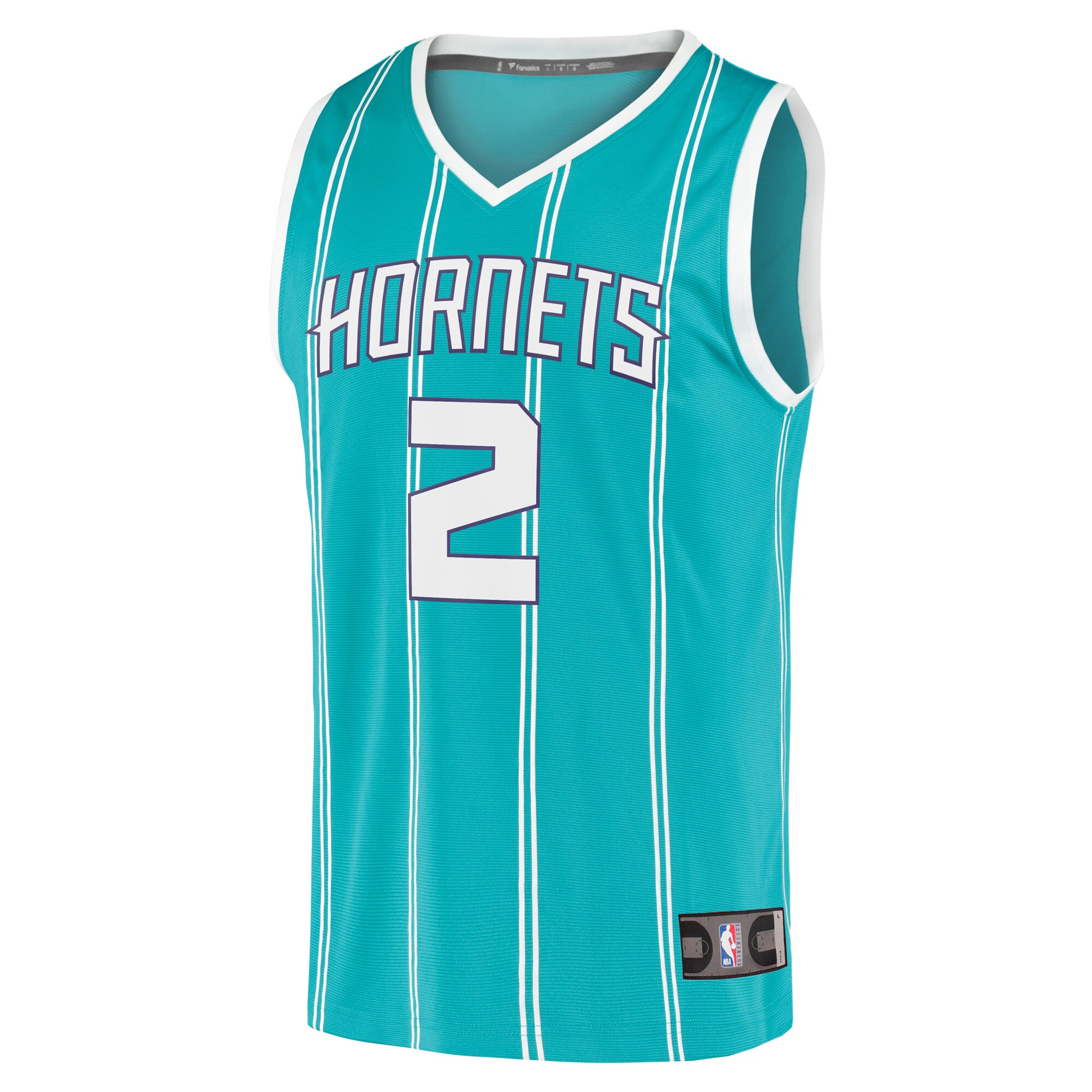 LaMelo Ball Charlotte Hornets  2020 NBA Draft First Round Pick Fast Break Replica Jersey Teal - Icon Edition