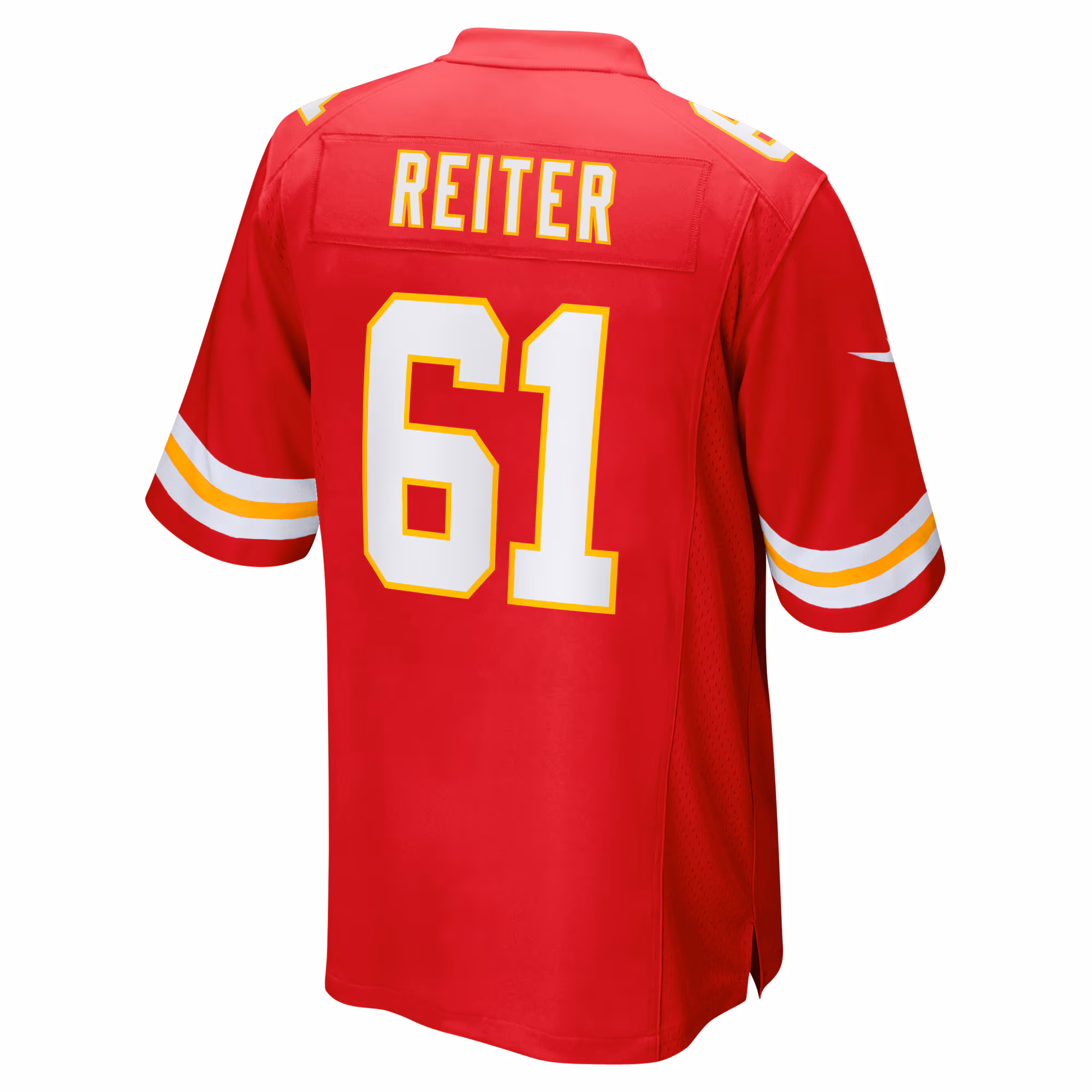 Austin Reiter Kansas City Chiefs Game Player Jersey - Red