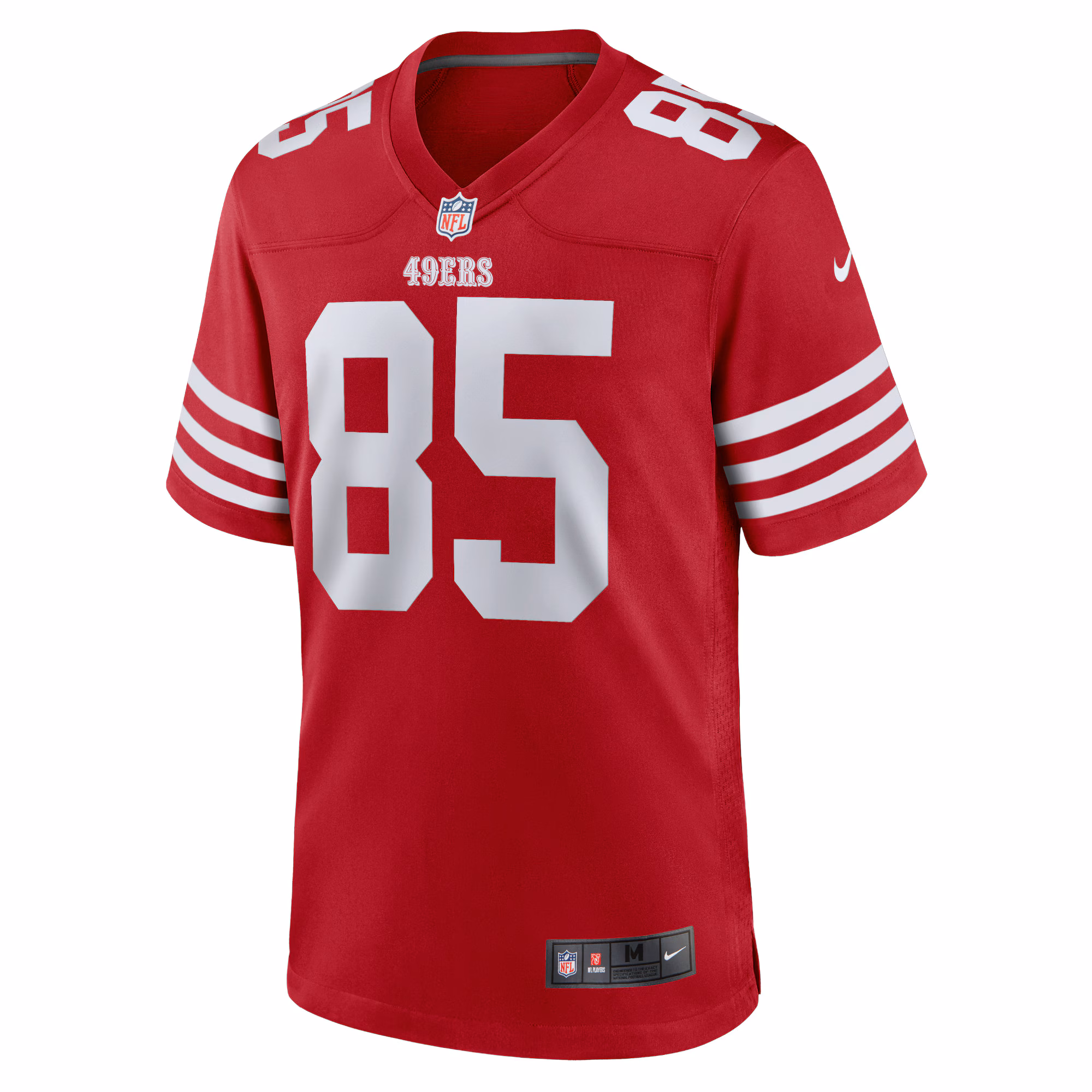 George Kittle San Francisco 49ers Player Game Jersey - White