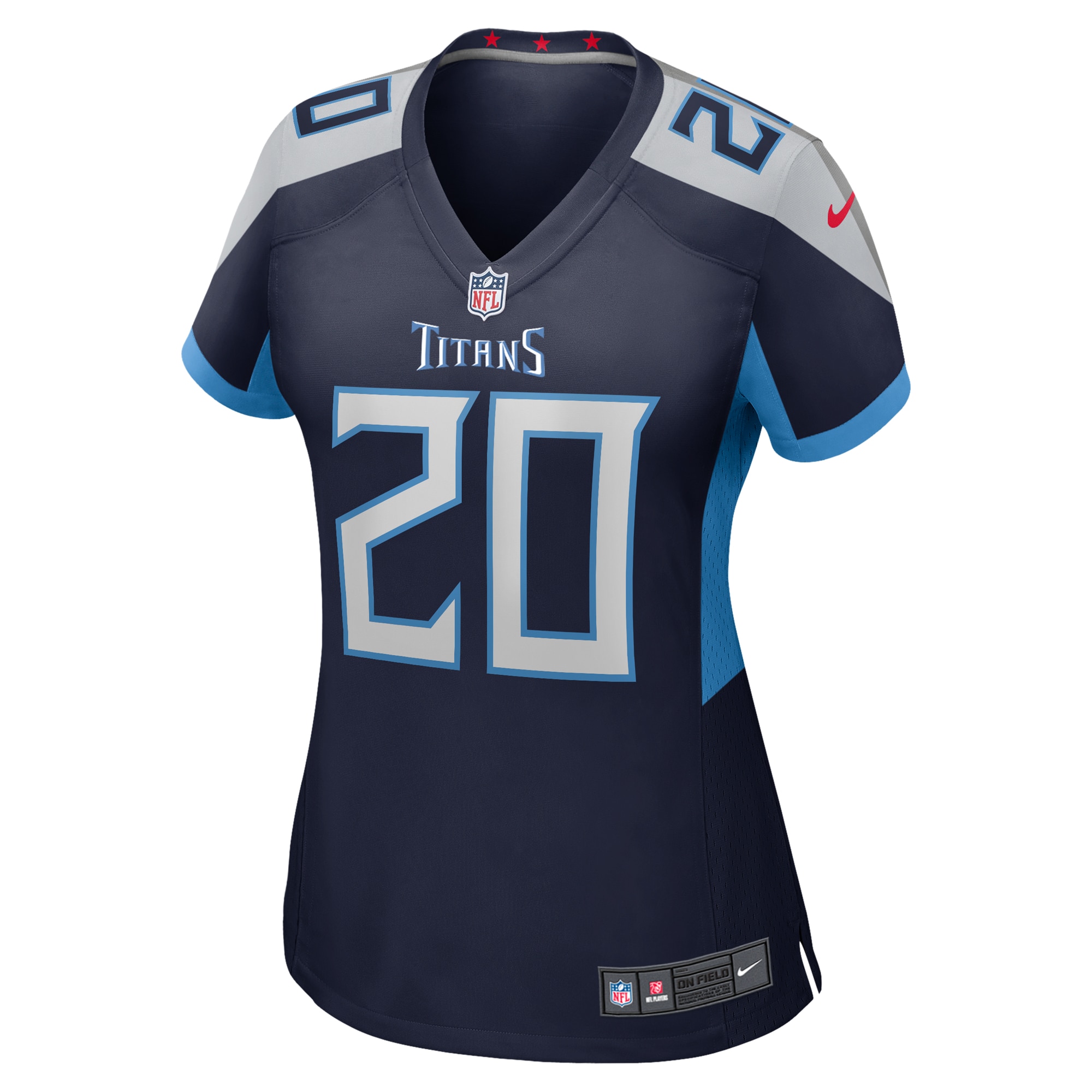 Tony Pollard Tennessee Titans Women's Game Player Jersey - Navy