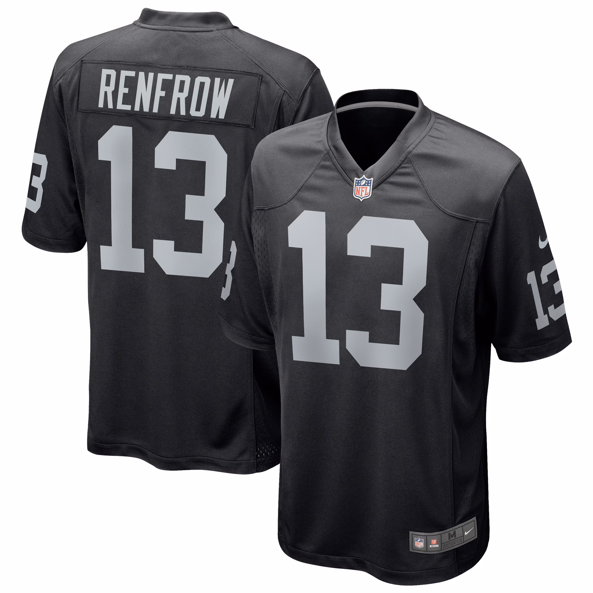 Hunter Renfrow Las Vegas Raiders Game Player Jersey - Black