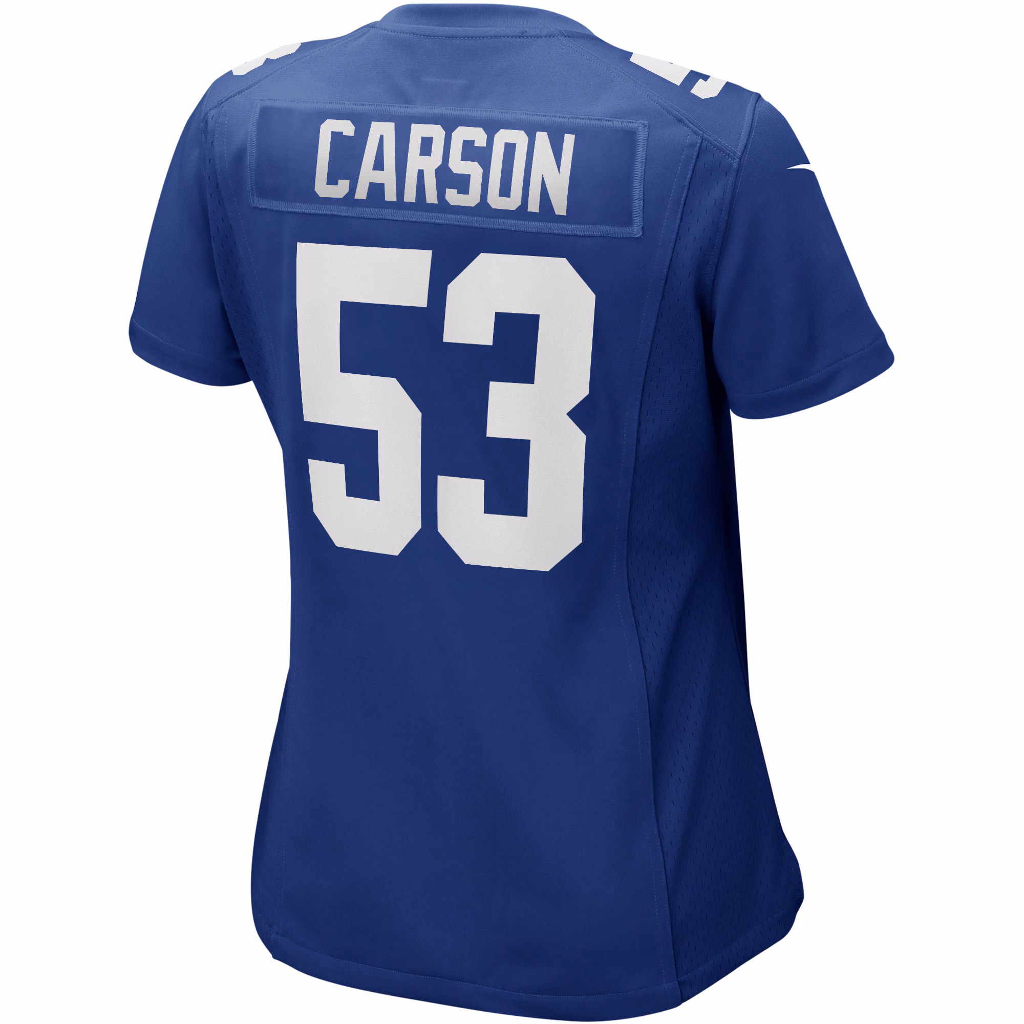 Harry Carson New York Giants Women's Game Retired Player Jersey - Royal
