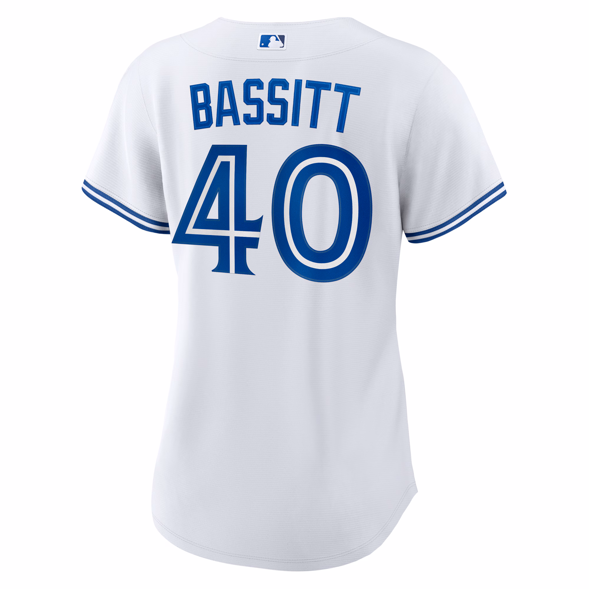 Chris Bassitt #40Toronto Blue Jays Women's Home Replica Jersey - White