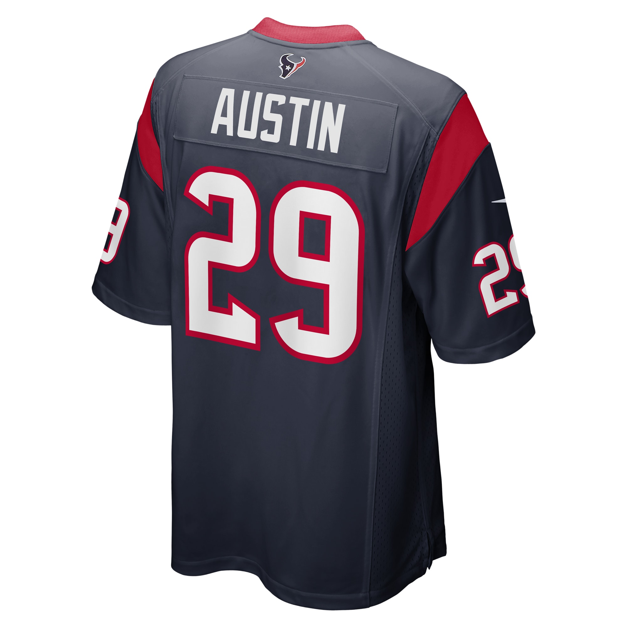 Alex Austin Houston Texans Team Game Jersey -  Navy
