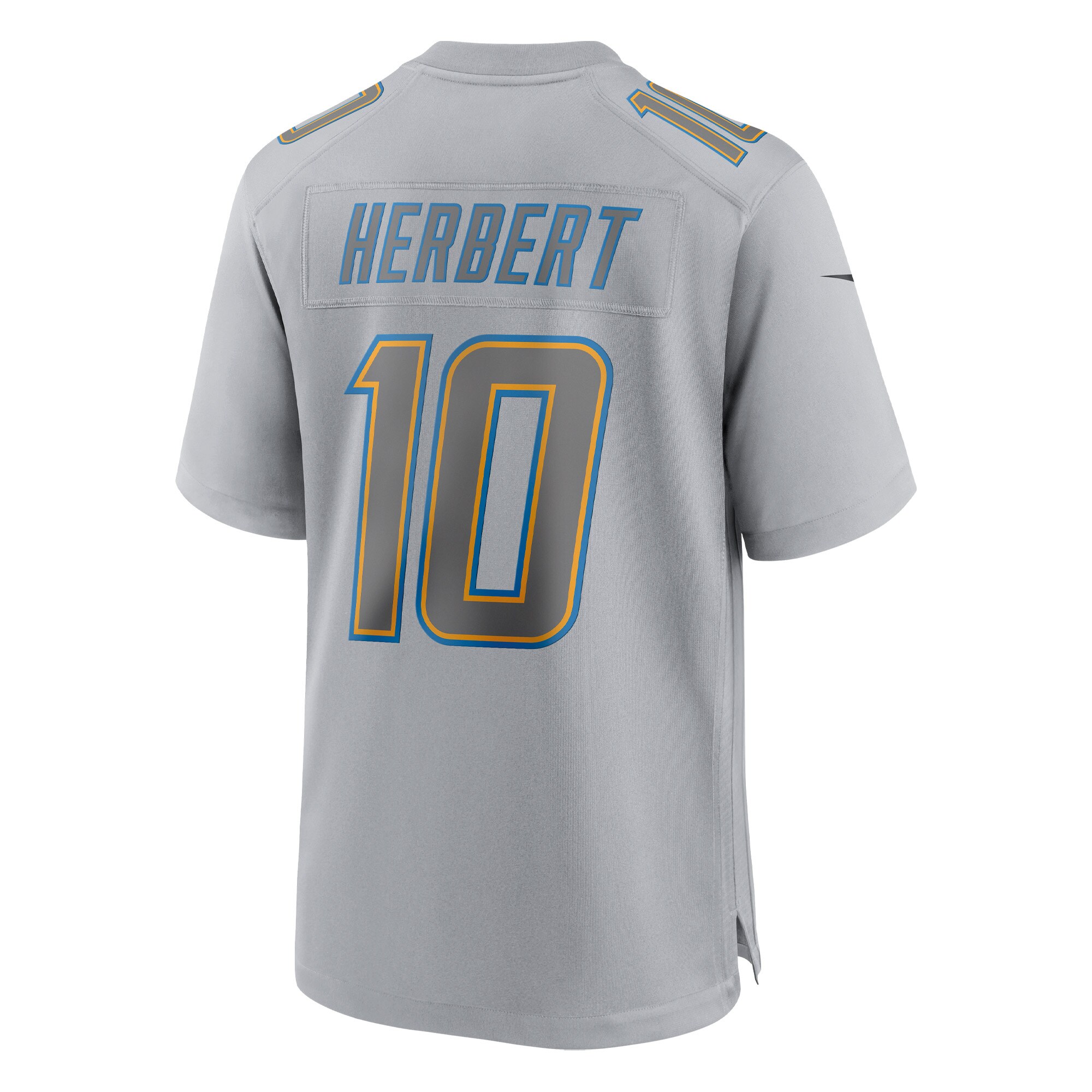 Justin Herbert Los Angeles Chargers Atmosphere Fashion Game Jersey - Gray