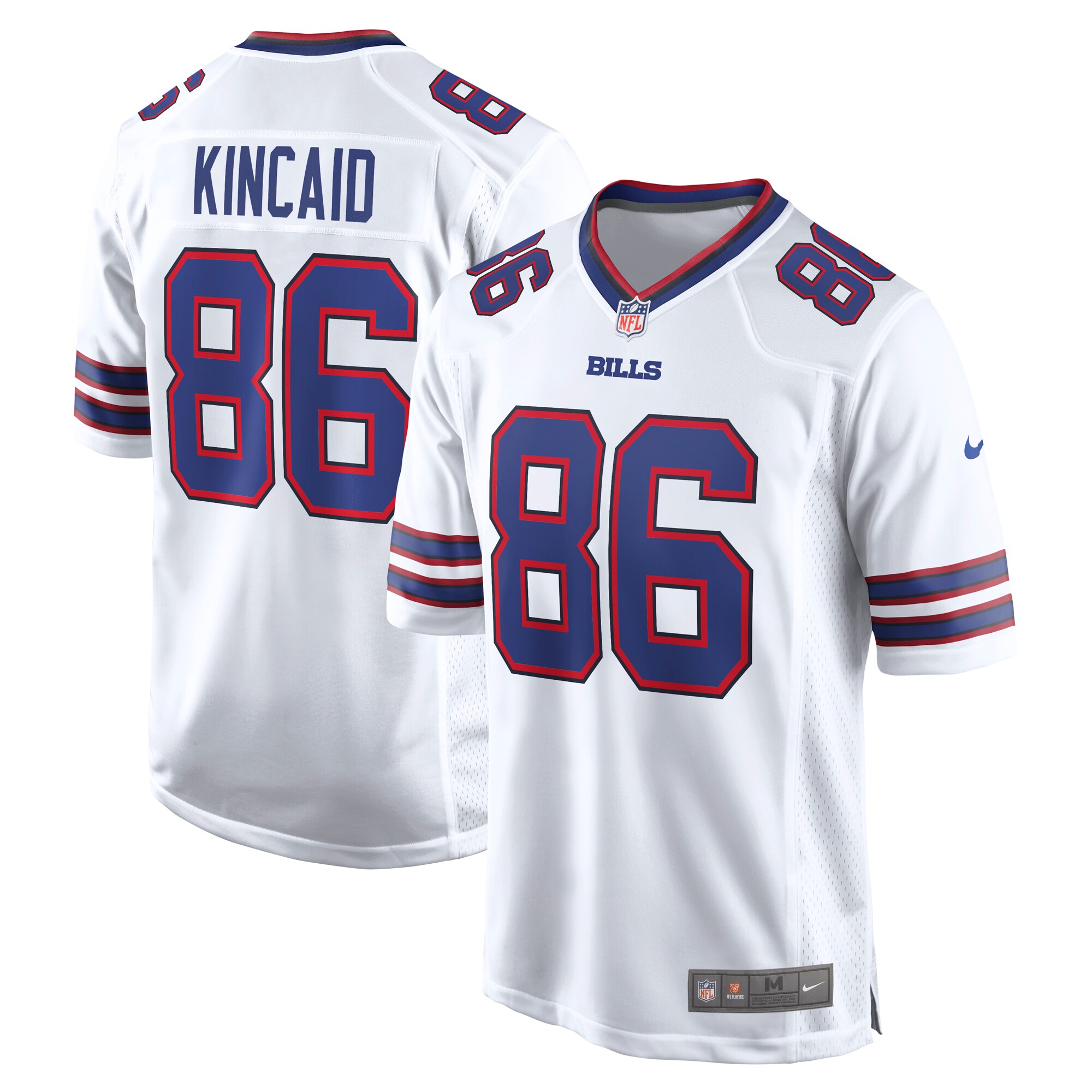 Dalton Kincaid Buffalo Bills  Game Jersey - White