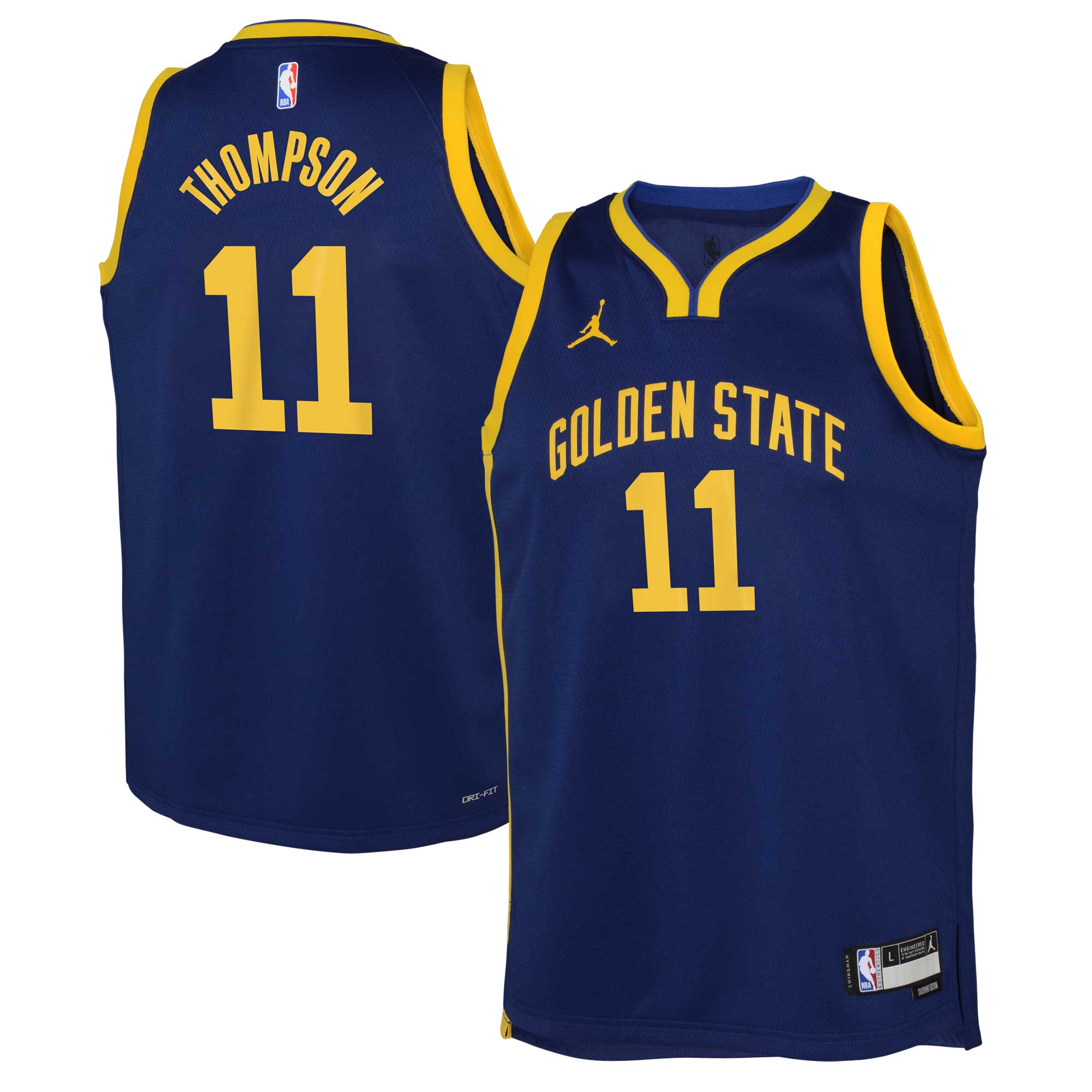 Klay Thompson Golden State Warriors  Youth Swingman Jersey - Statement Edition - Blue