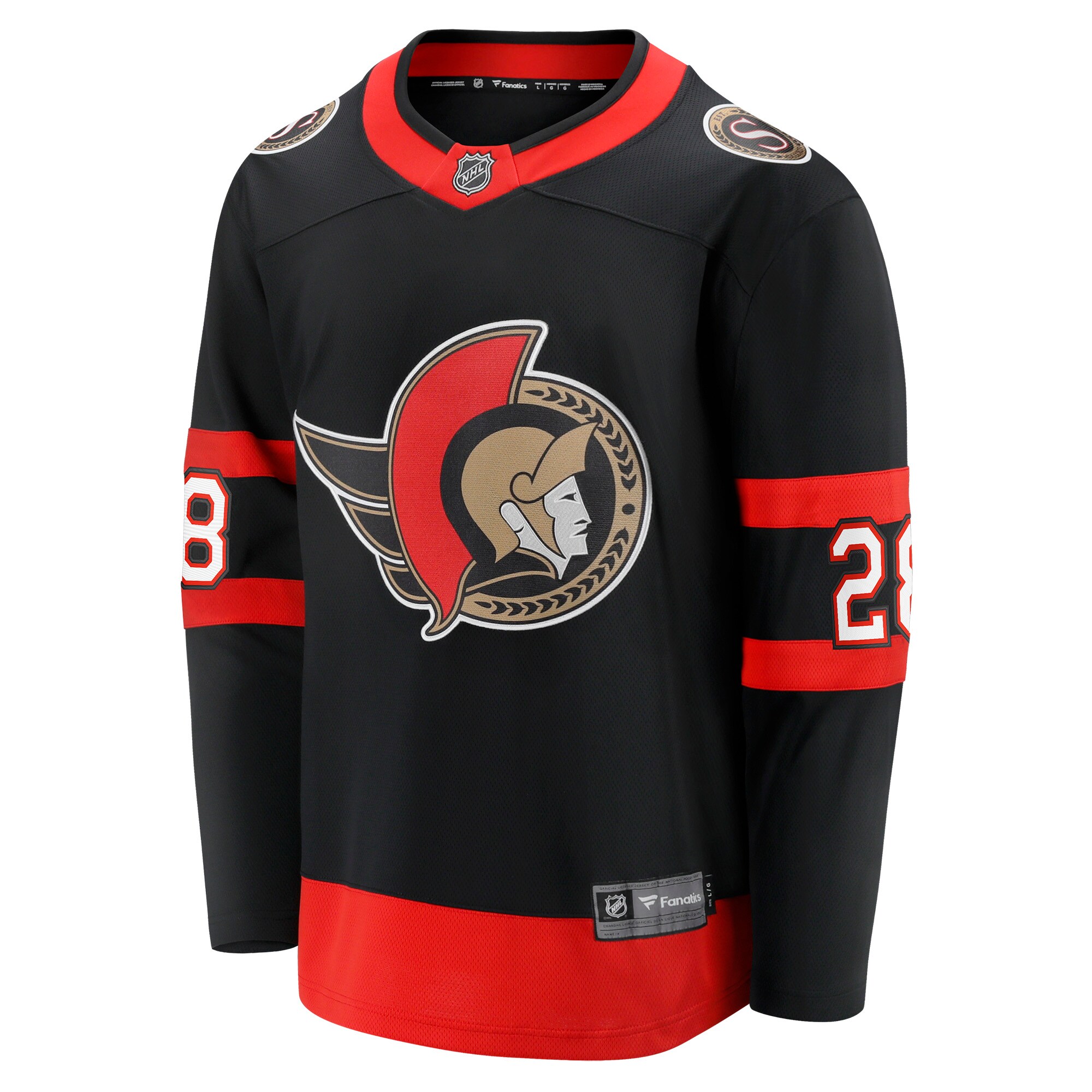 Claude Giroux Ottawa Senators Home Breakaway Player Jersey - Black
