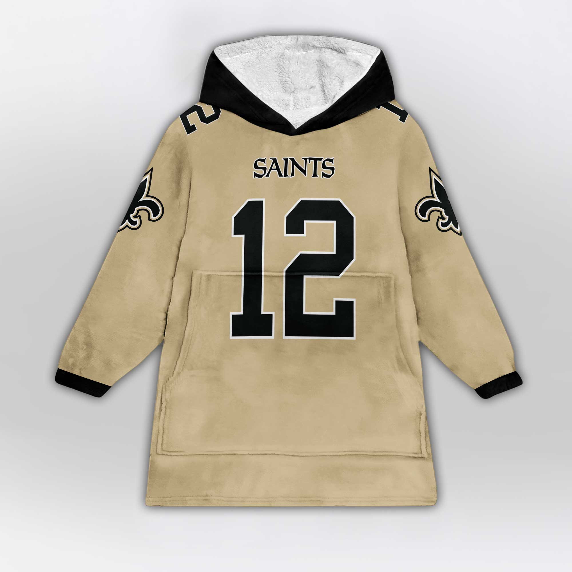 Kid C.O 12 New Orleans Football Unisex Blanket Hoodie