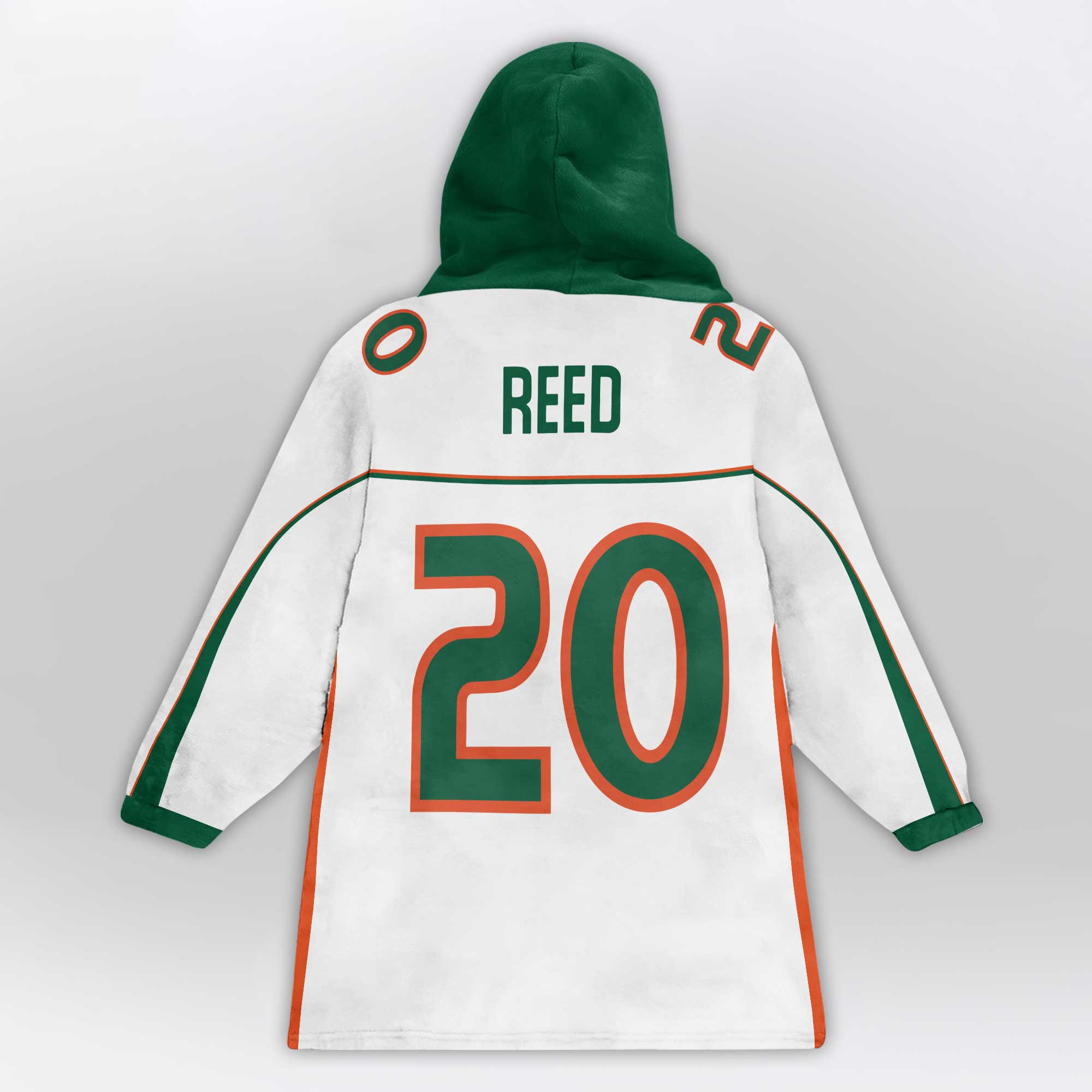 Kid 20 Miami Football Unisex Blanket Hoodie
