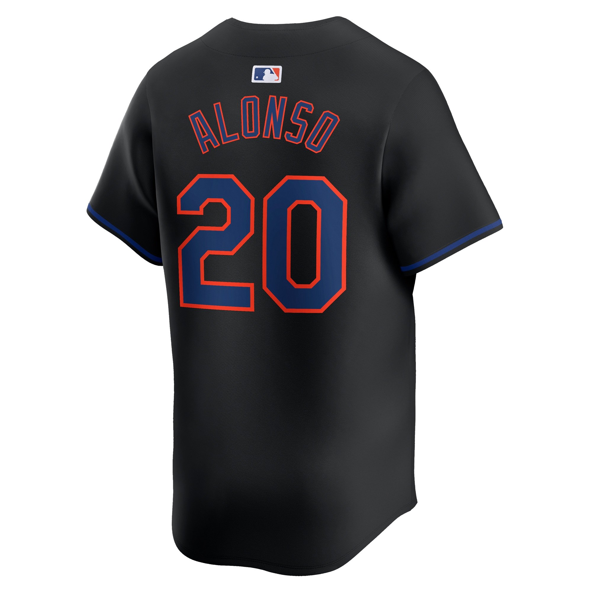 Men's New York Mets Pete Alonso  Black Alternate Limited Player Jersey